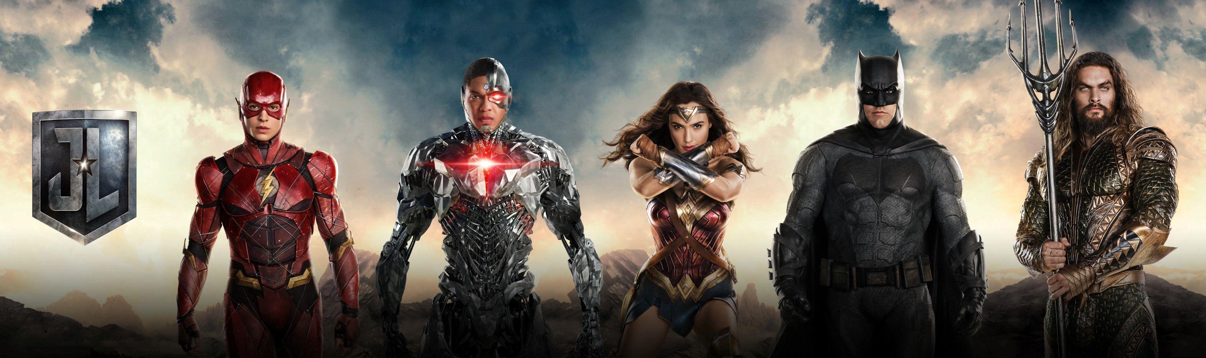 3840x1140 justice league 4k HD desktop wallpaper