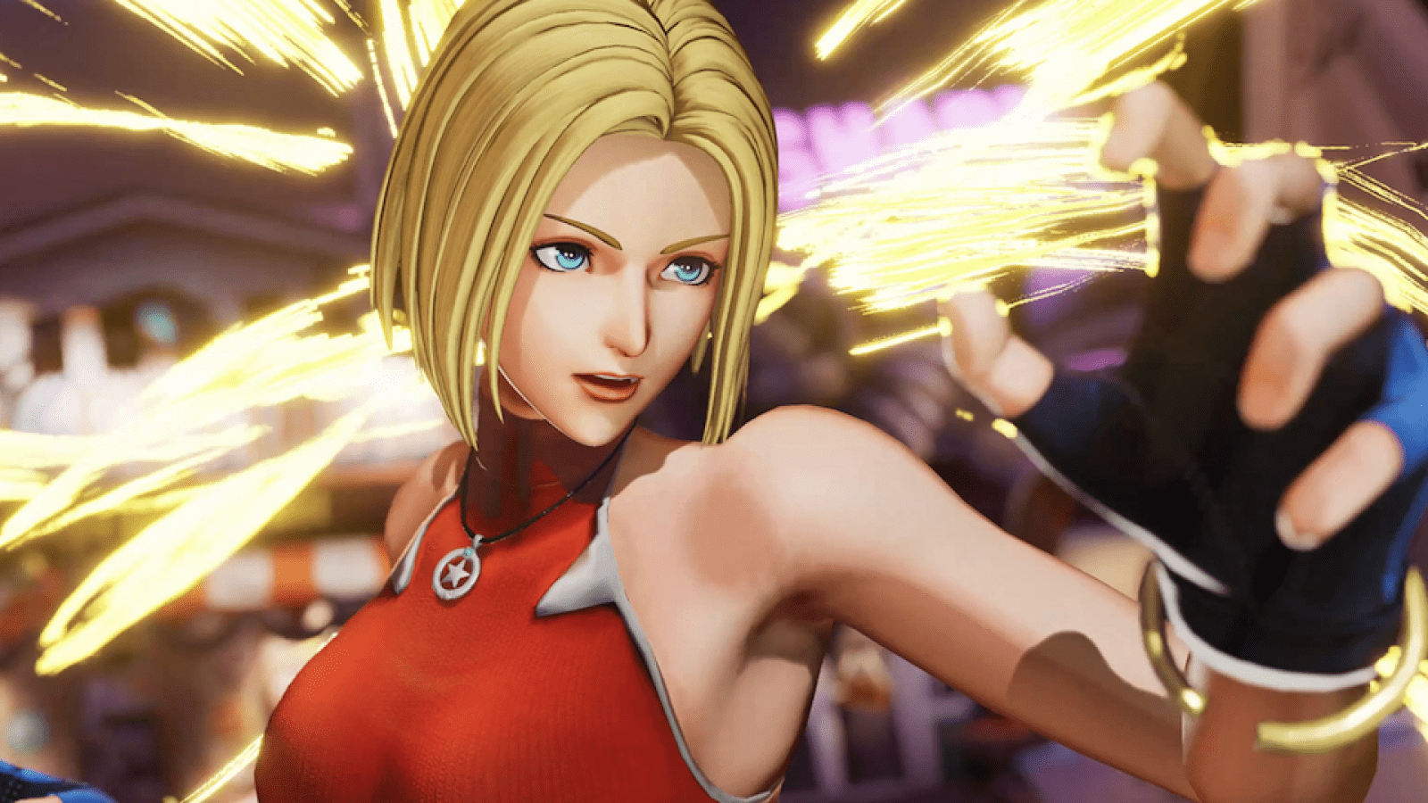 1600x900 The King of Fighters' Debuts 'Blue Mary' for SNK's 21'st Arcade Character—'Street Fighter 5' Director Prediction Fails