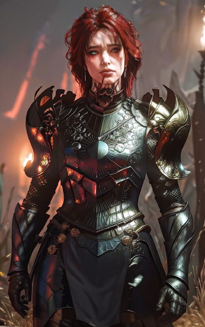 800x1275 Evelyn. Baldur's Gate 3 Attires.0 Showcase