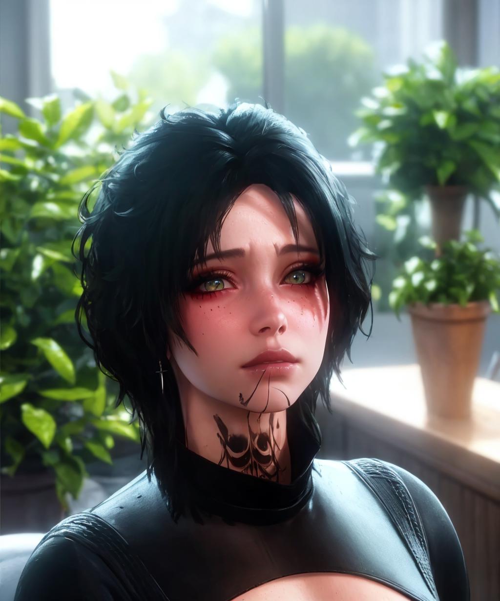 1024x1232 Evelyn Baldurs Gate.0 AI Model. Tensor.Art