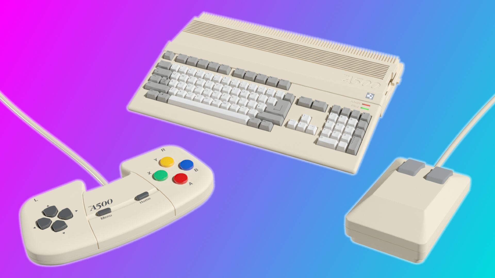 1920x1080 The Amiga 500 is getting a miniature console makeover