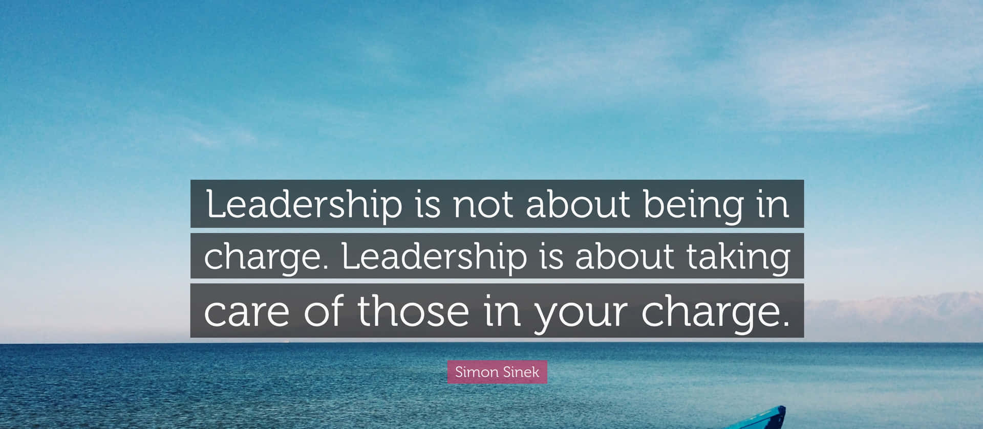 1920x839 Download Leadership Care Quote Simon Sinek Wallpaper