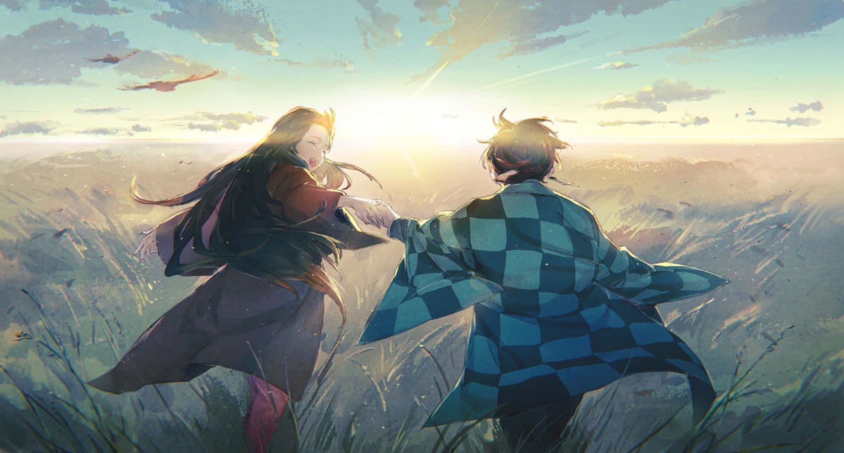 1674x900 Demon Slayer Scenery HD Wallpaper (100++)