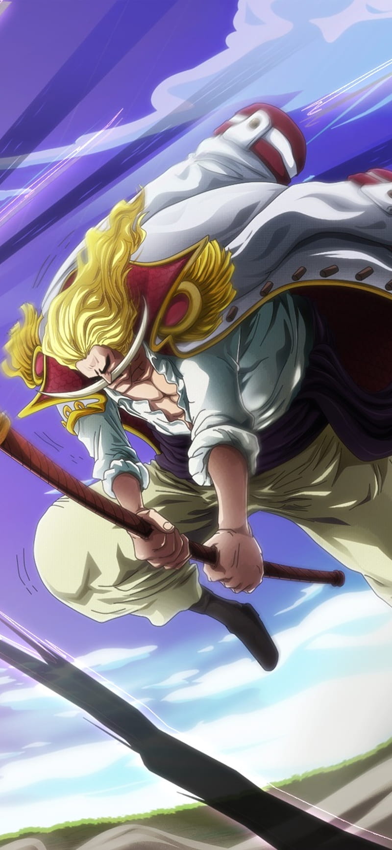 800x1733 Whitebeard, one piece, strongest man one piece, HD phone wallpaper