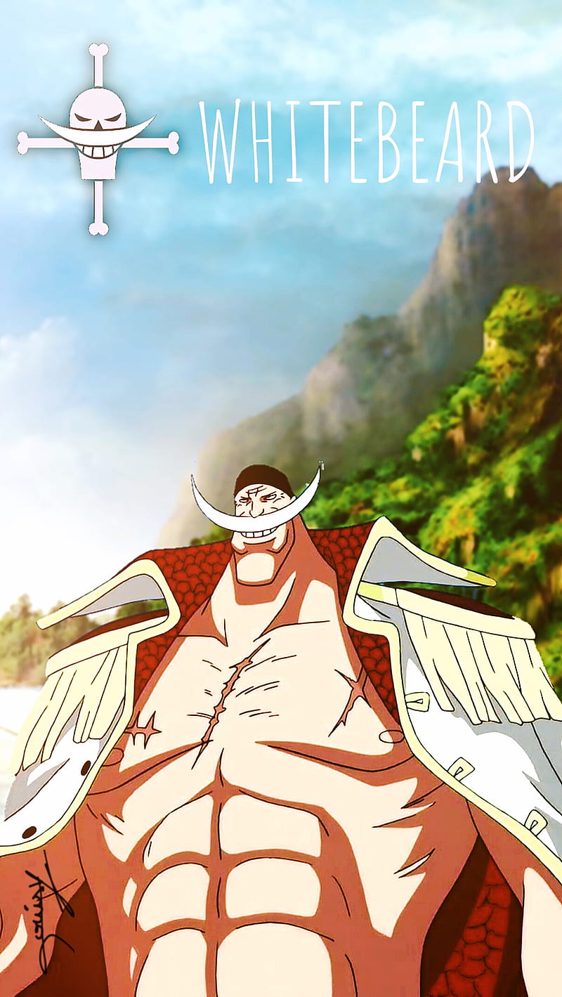 800x1419 One Piece, Anime, iPhone, Edward Newgate, Yonko, Pirate, Whitebeard, Manga, Shirohige, HD phone wallpaper