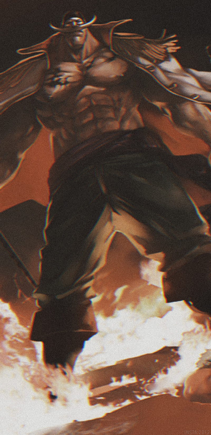 800x1644 One piece, white beard, HD phone wallpaper