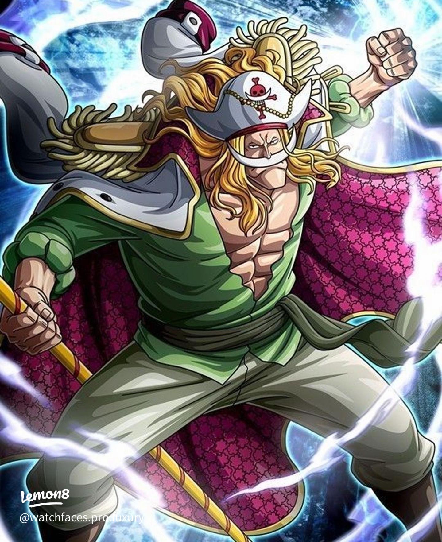 1440x1766 Epic Whitebeard Apple Watch Faces: Unleash Quake Power & One Piece Style!