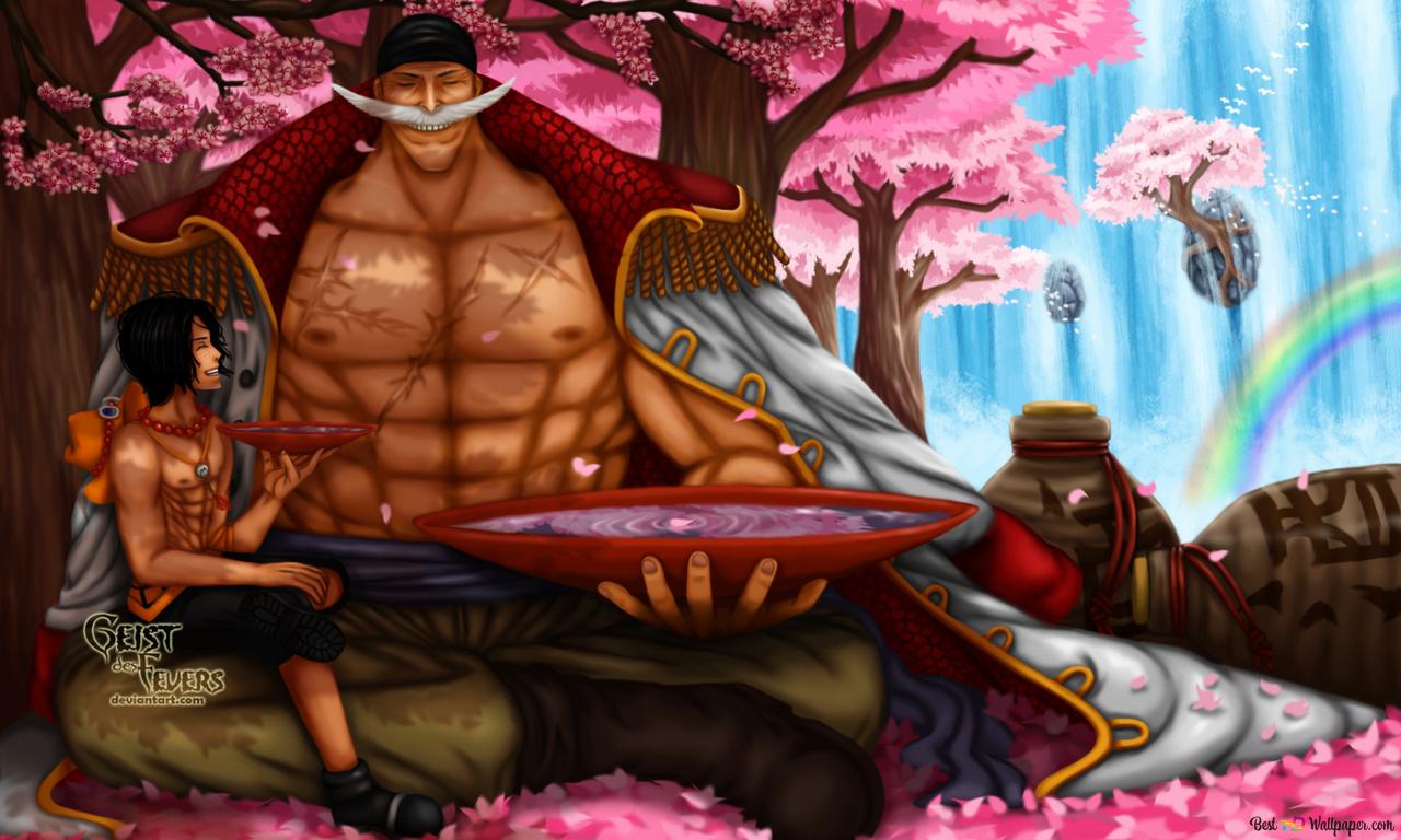 1280x768 One Piece D. Ace & Edward Newgate (Whitebeard) HD wallpaper download