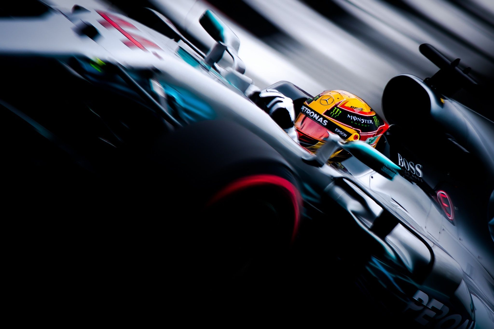 2048x1366 Wallpaper Mercedes, Lewis Hamilton, Silverstone, F1 British Grand Prix for mobile and desktop, section спорт, resolution 2048x1366