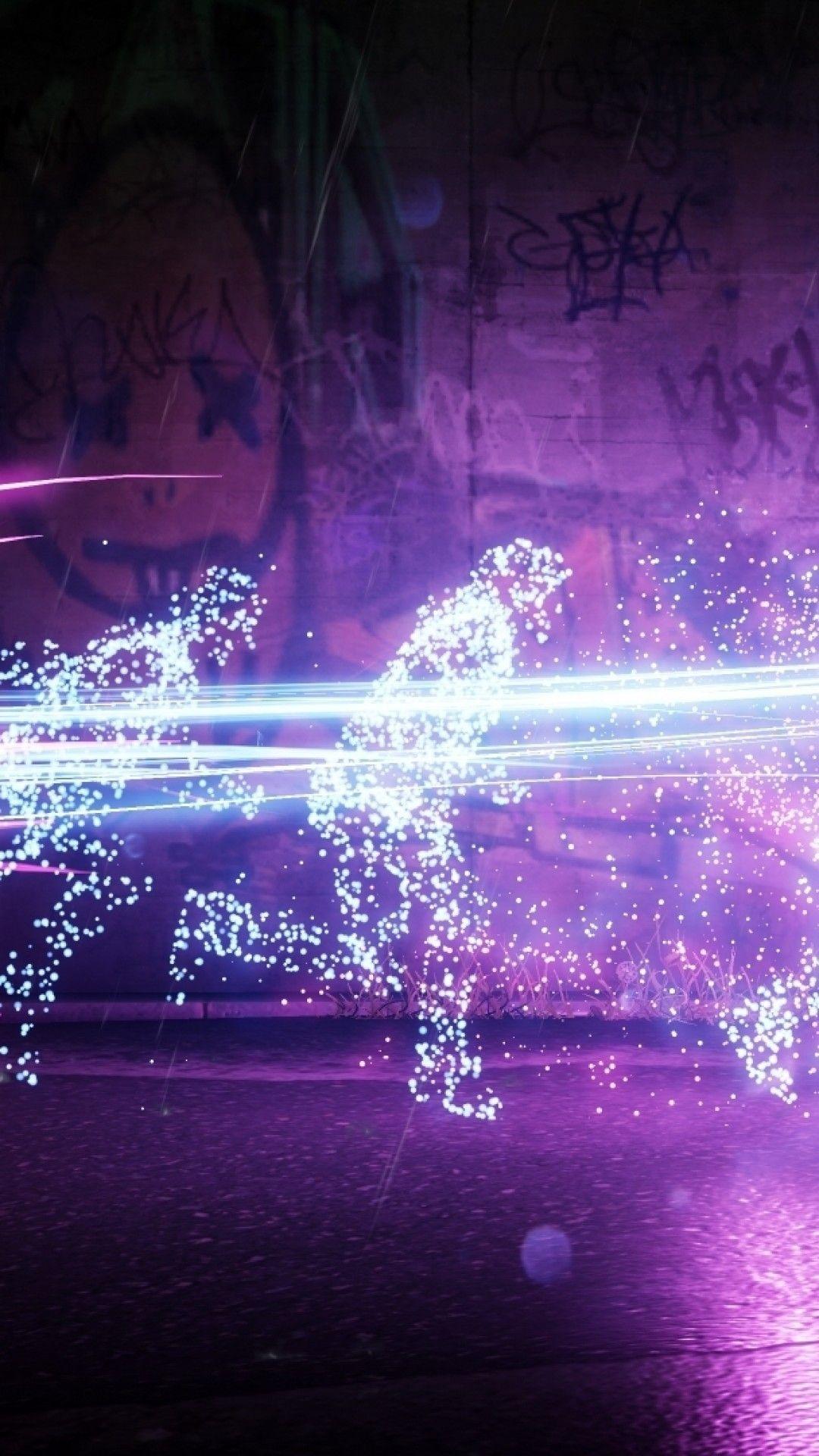 1080x1920 Download 1080x1920 Infamous: Second Son, Particles, Light