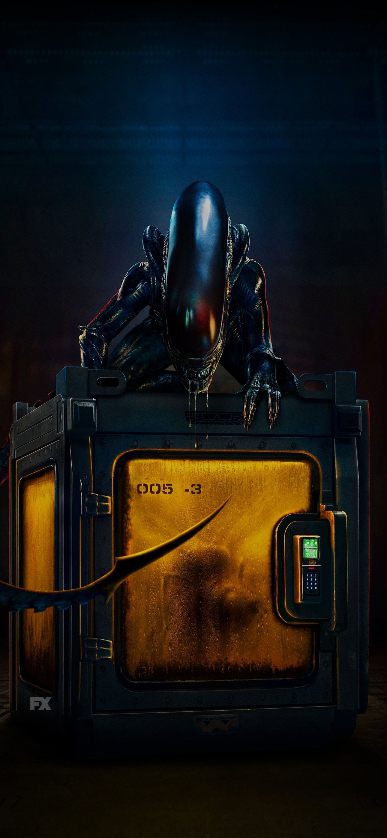 1290x2796 Fx released alien earth wallpaper