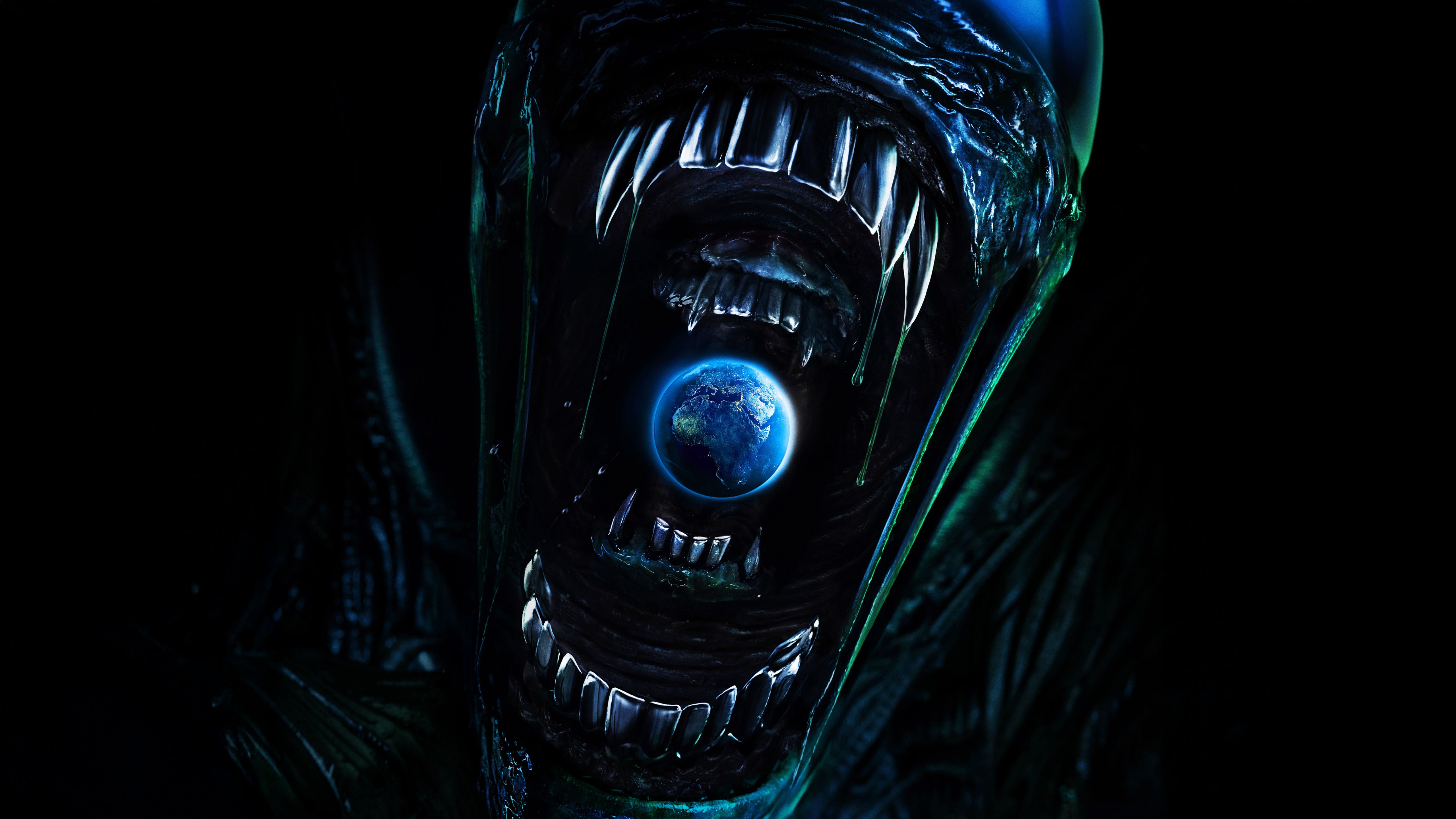 5120x2880 Alien: Earth 4K Ultra HD Movie Wallpaperx2880
