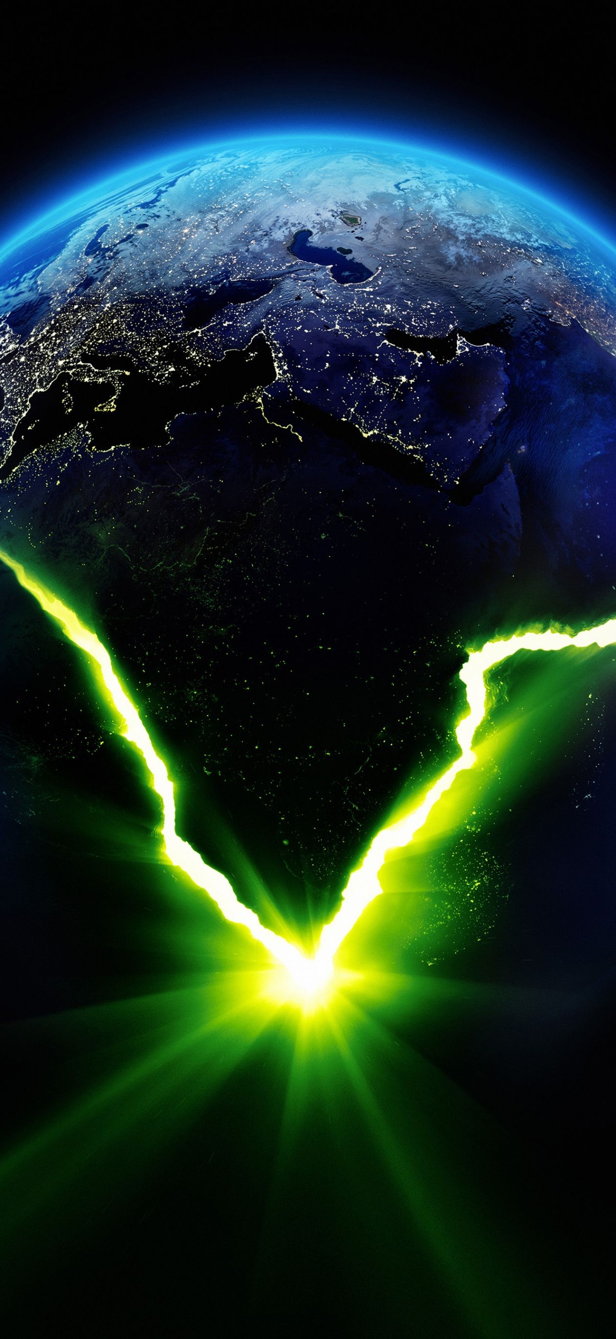 1260x2736 Alien: Earth Wallpaper 4K, TV series, 5K, Black background