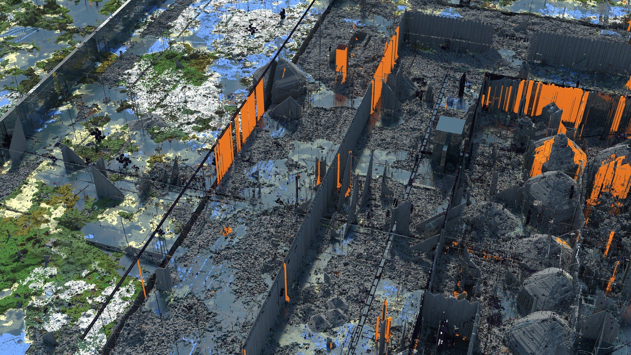 2048x1152 How the 2B2T Minecraft server was almost toppled