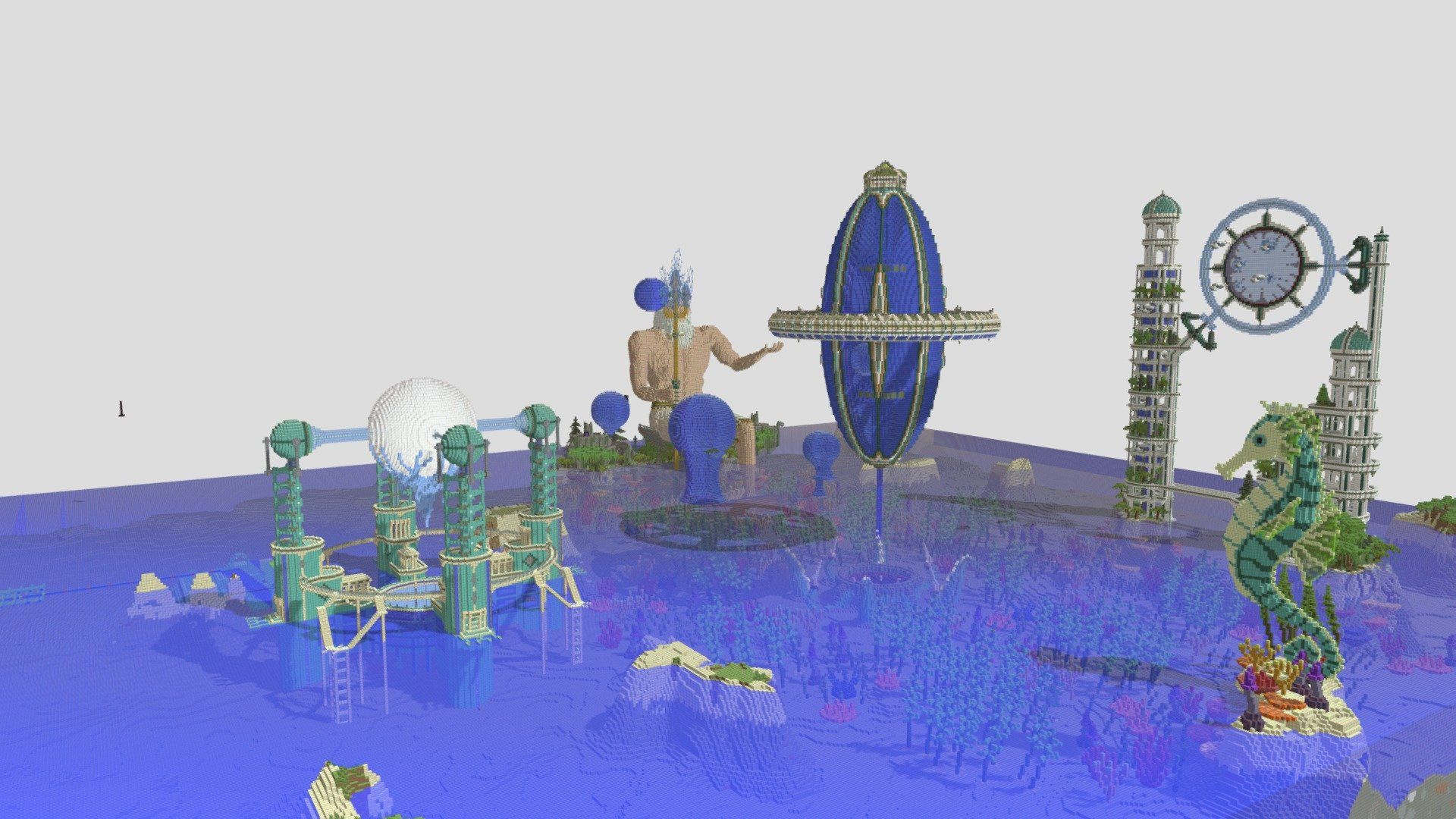 1920x1080 2B2T's Poseidon Free 3D model by terbin [67b4fdf]