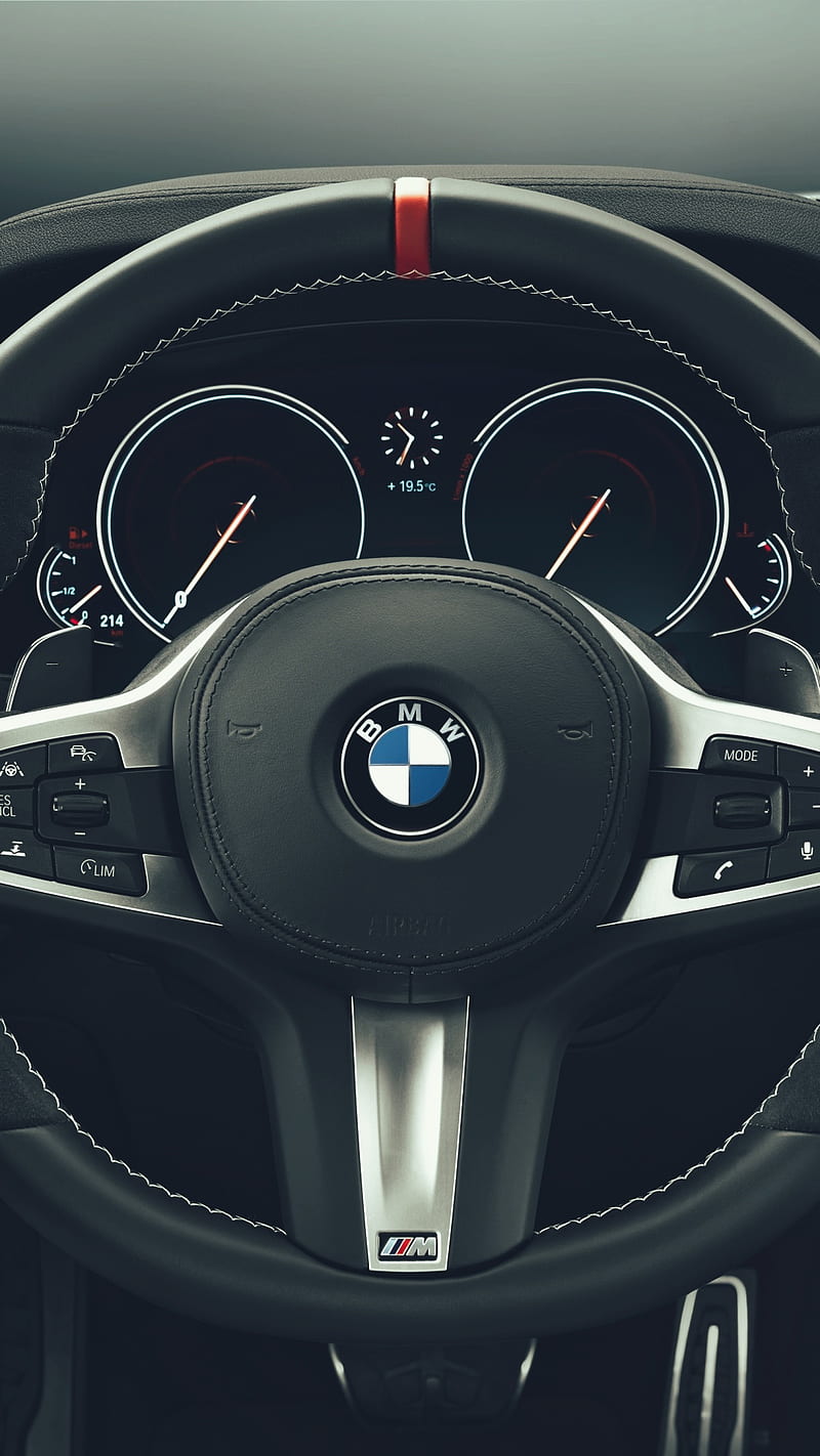 800x1422 BMW steering wheel, drive, driving, interior, logo, HD phone wallpaper