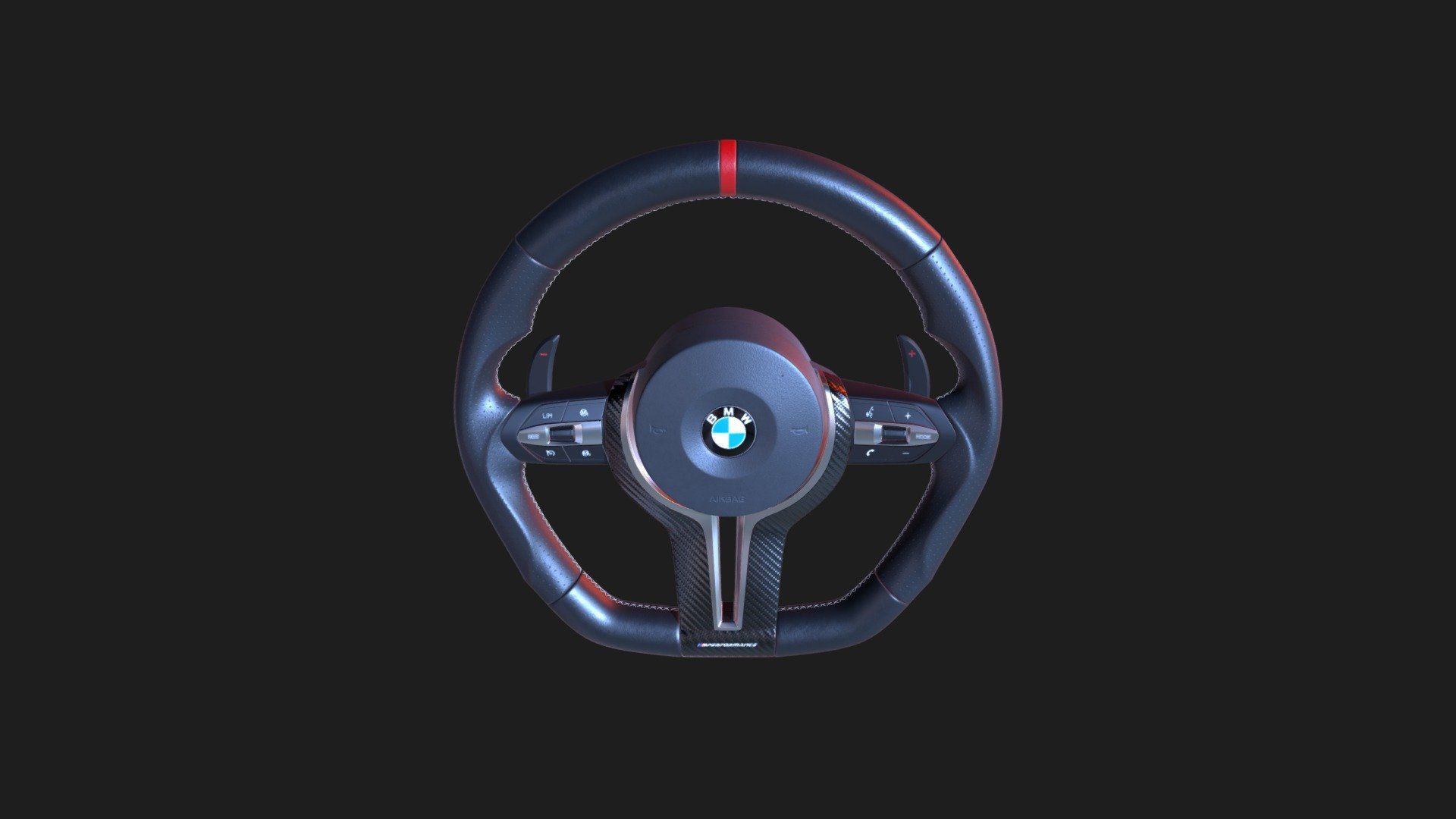 1920x1080 BMW Steering Wheel Poly model by jurij.bereznyckyj [f76ee89]