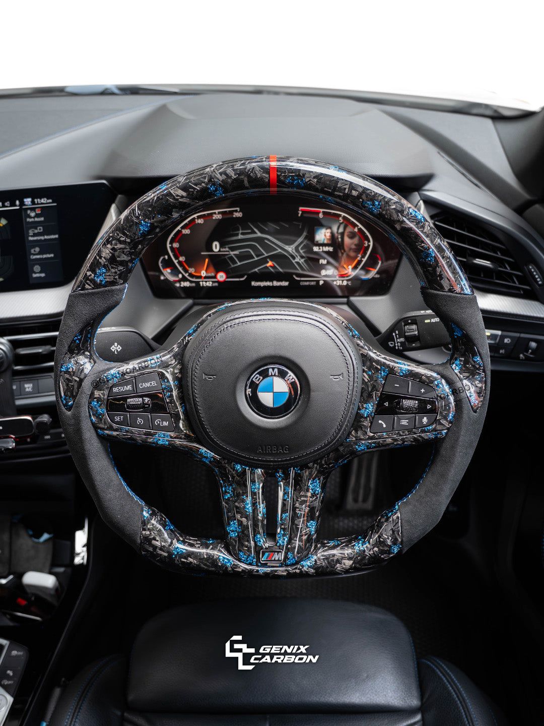 1080x1440 BMW ALL G Series F Series M Sport Custom Carbon Fiber Steering Wheel (Retrofittable For ALL BMW 2010+)