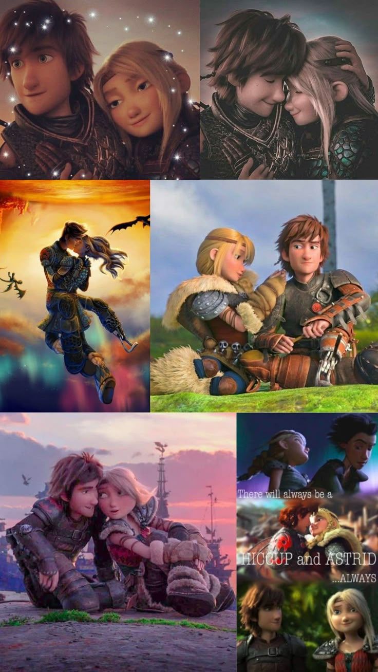 736x1308 Hiccup and Astrid