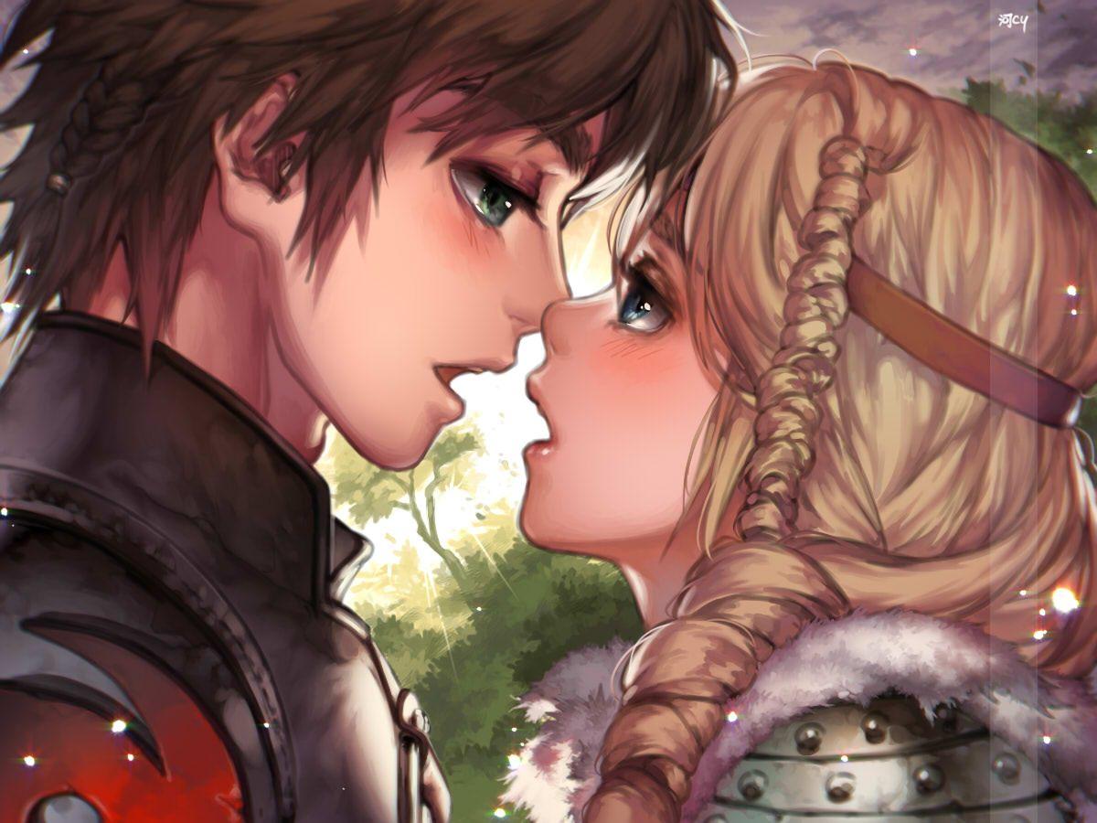 1200x900 Hiccstrid Kiss Wallpaper