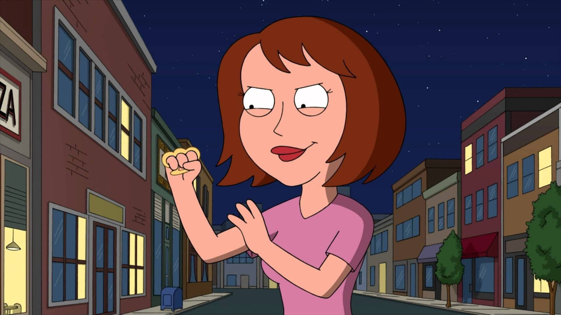 1920x1080 Family Guy Meg Griffin In Road Wallpaper