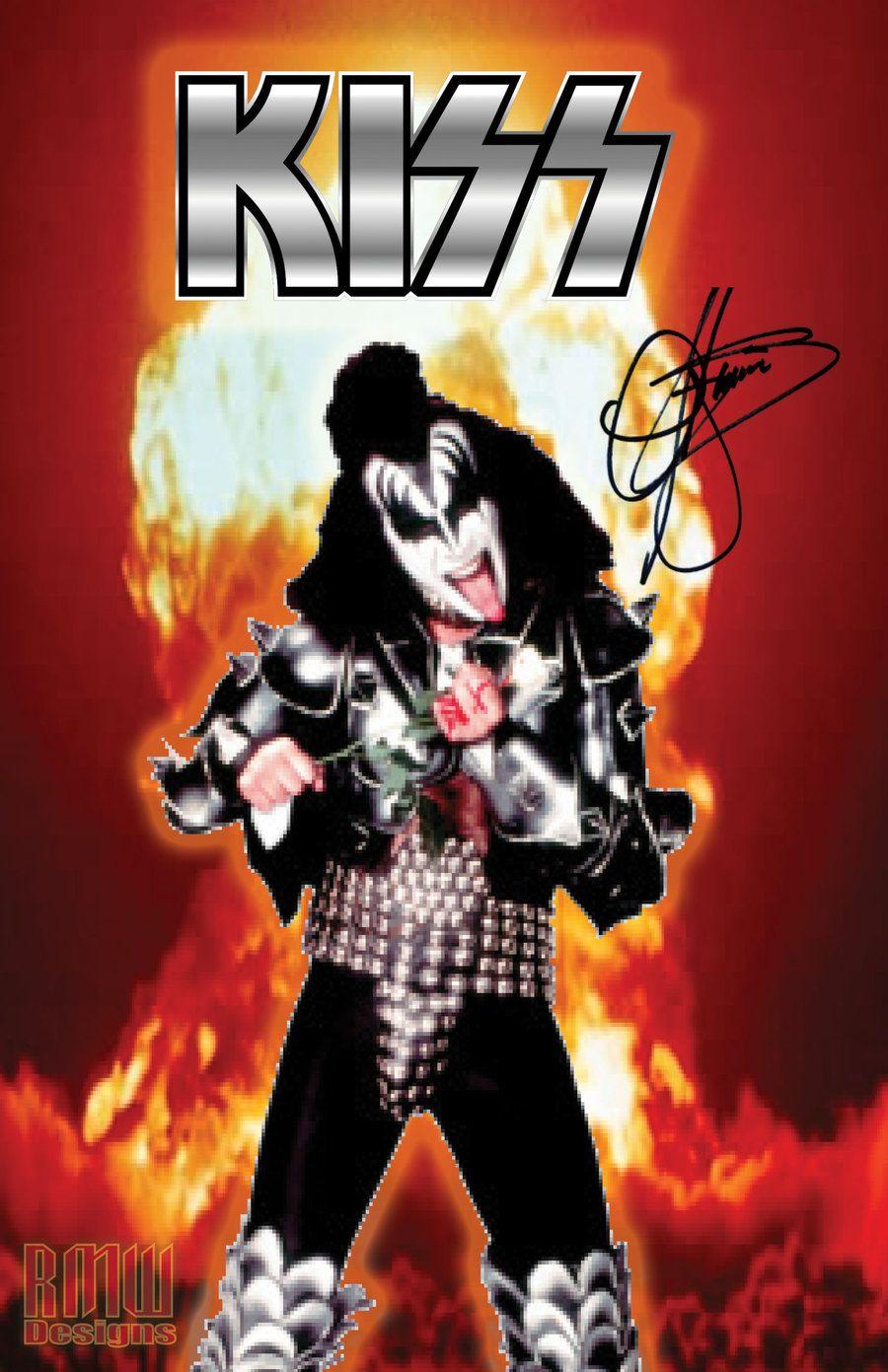 900x1391 Free download KISS Gene Simmons by dreamwarrior84 [900x1391]
