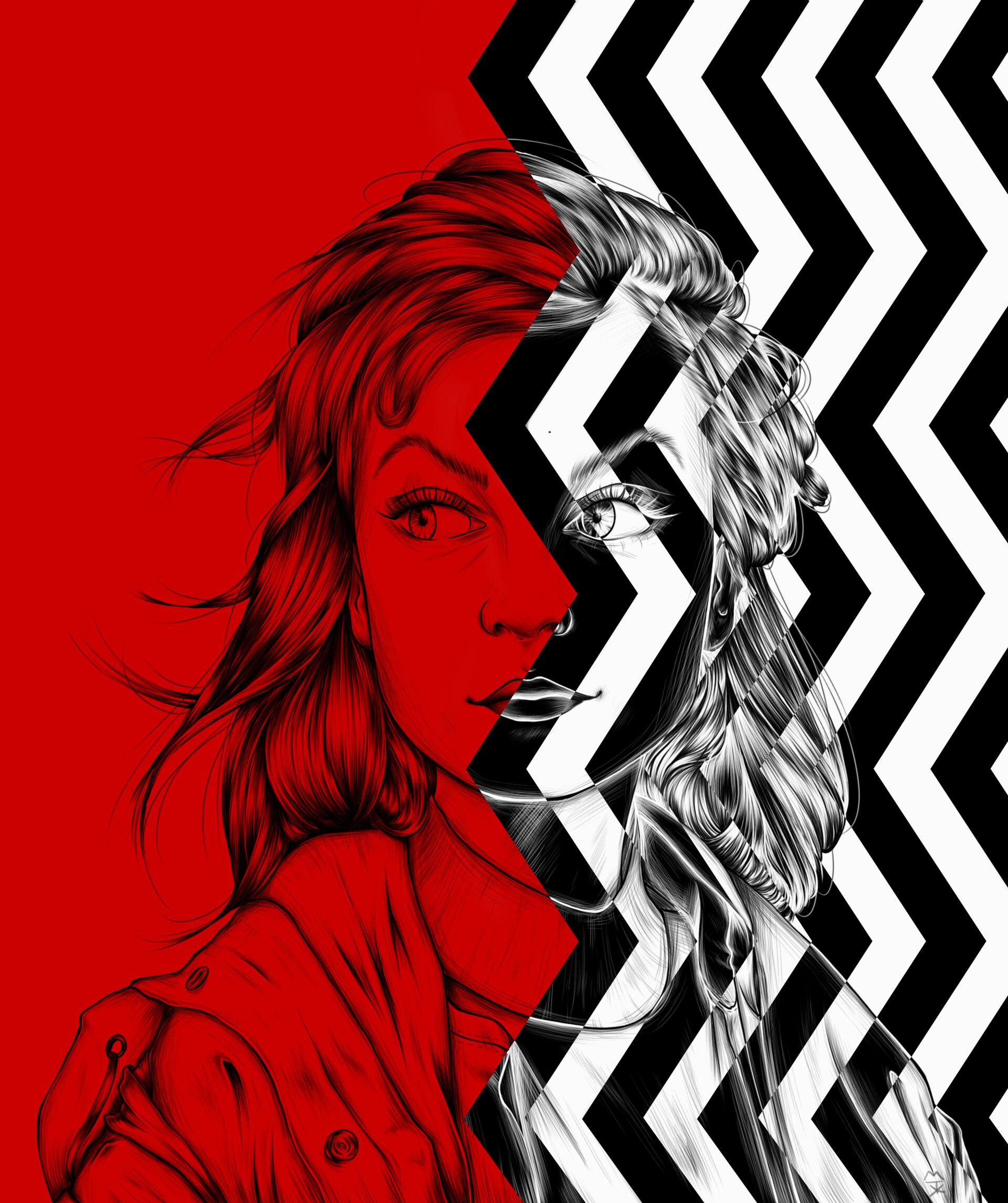 1920x2291 Maria Zhukova Palmer from Twin Peaks