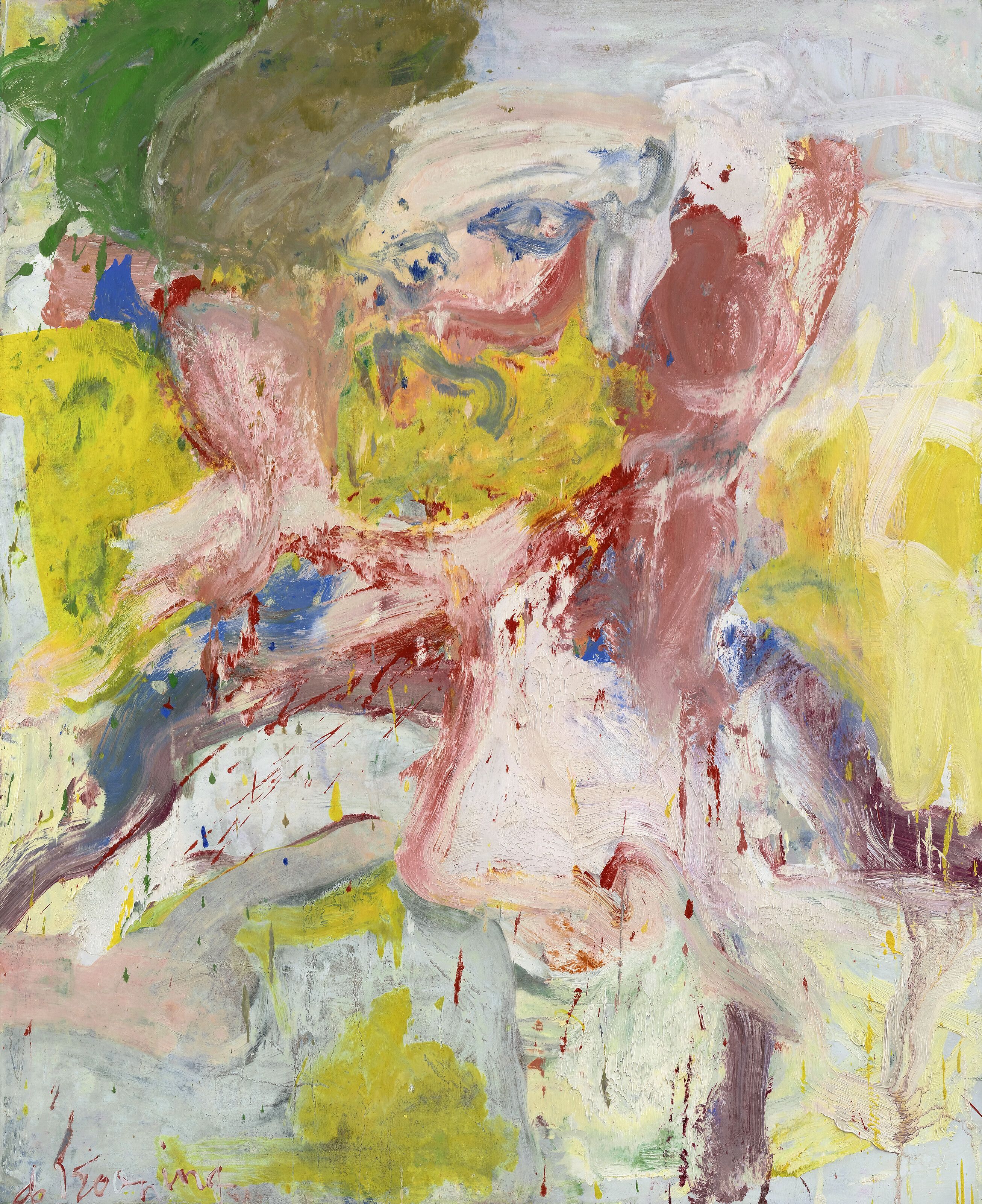 2612x3200 WILLEM DE KOONING (1904 1997), Man In Wainscott