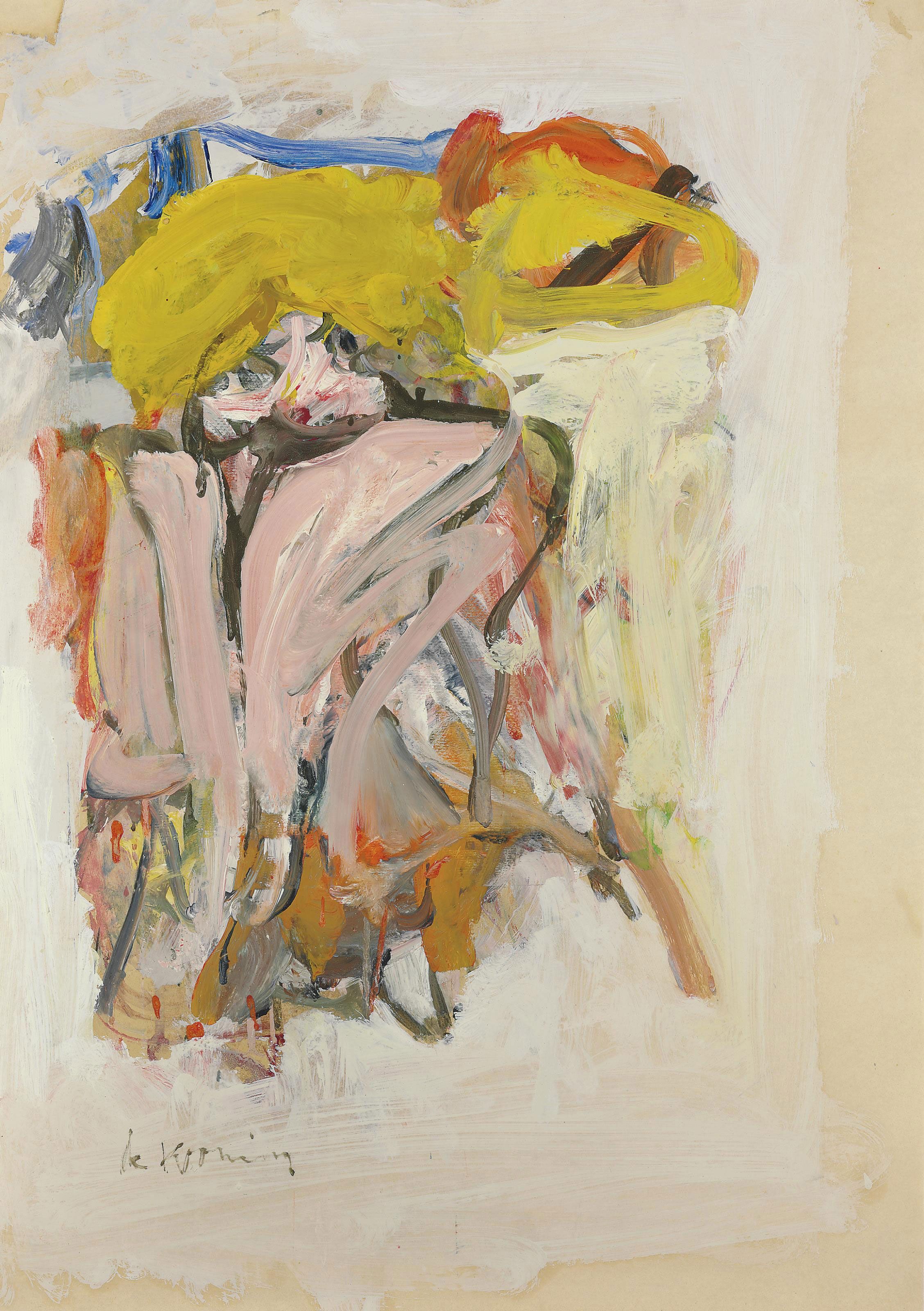 2256x3200 Willem De Kooning (1904 1997), Snake Charmer. Christie's. Энди уорхол, Фоновые изображения, Картинки