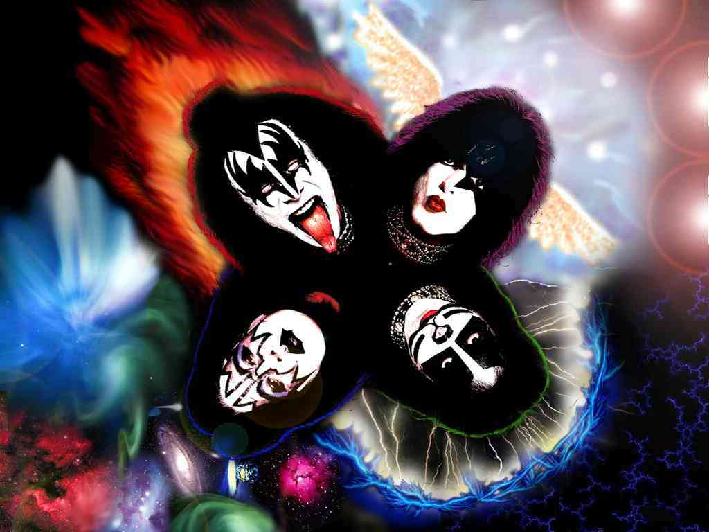 1024x768 Gene Simmons Kiss Wallpaper By Sandokanmx Rock And Roll