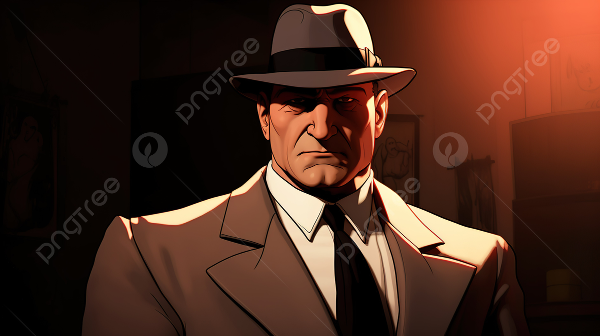 1200x673 Man In Hat And Suit Stand In Light In An Animated Cartoon, Mafia Boss Picture, Mafia, Boss Background Image And Wallpaper for Free Download