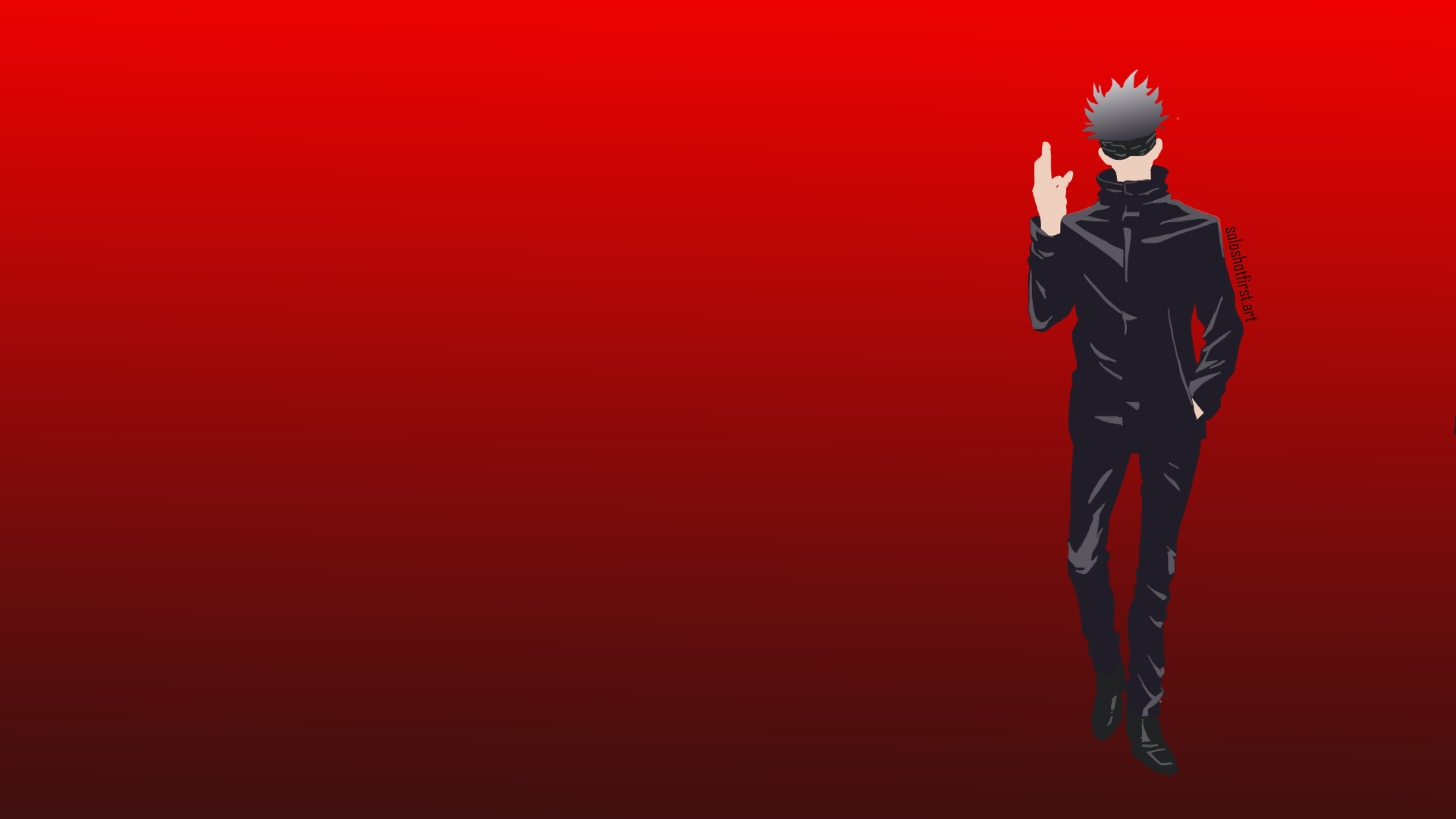 1920x1080 Jujutsu Kaisen HD Red Satoru Gojo Wallpaper, HD Anime 4K Wallpaper, Image and Background