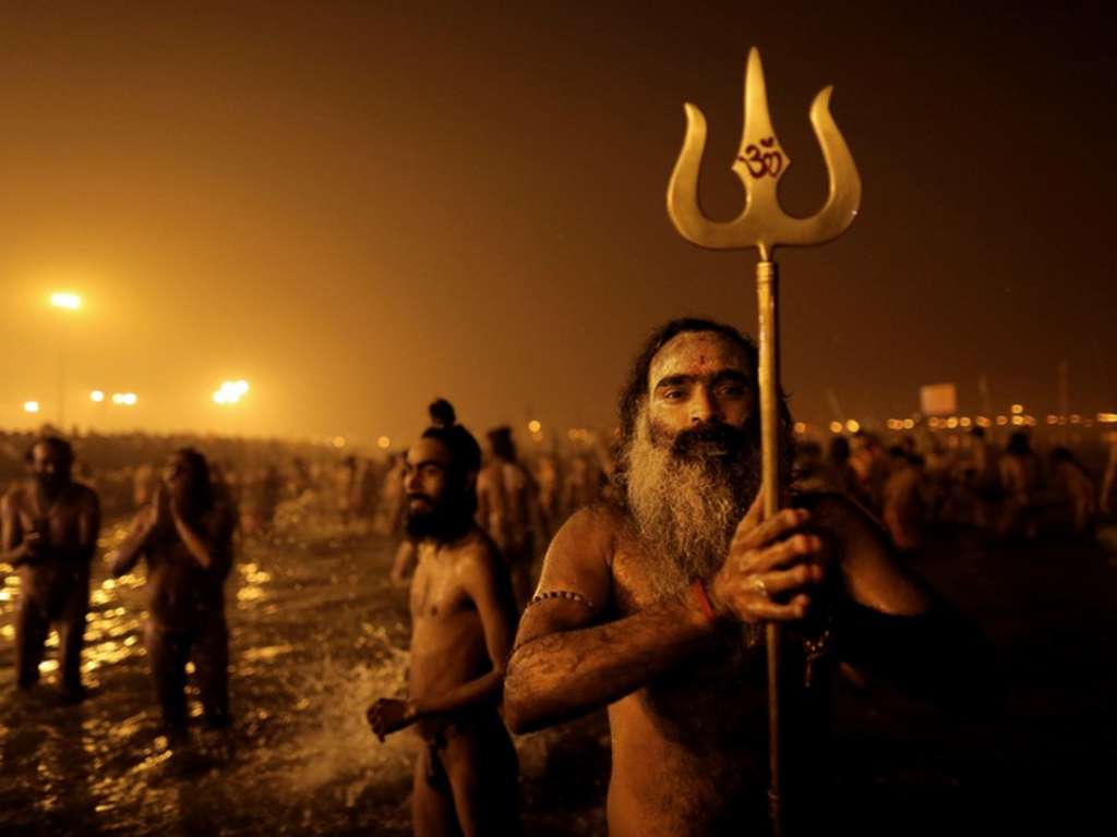 1024x768 Kumbh Mela Wallpaper