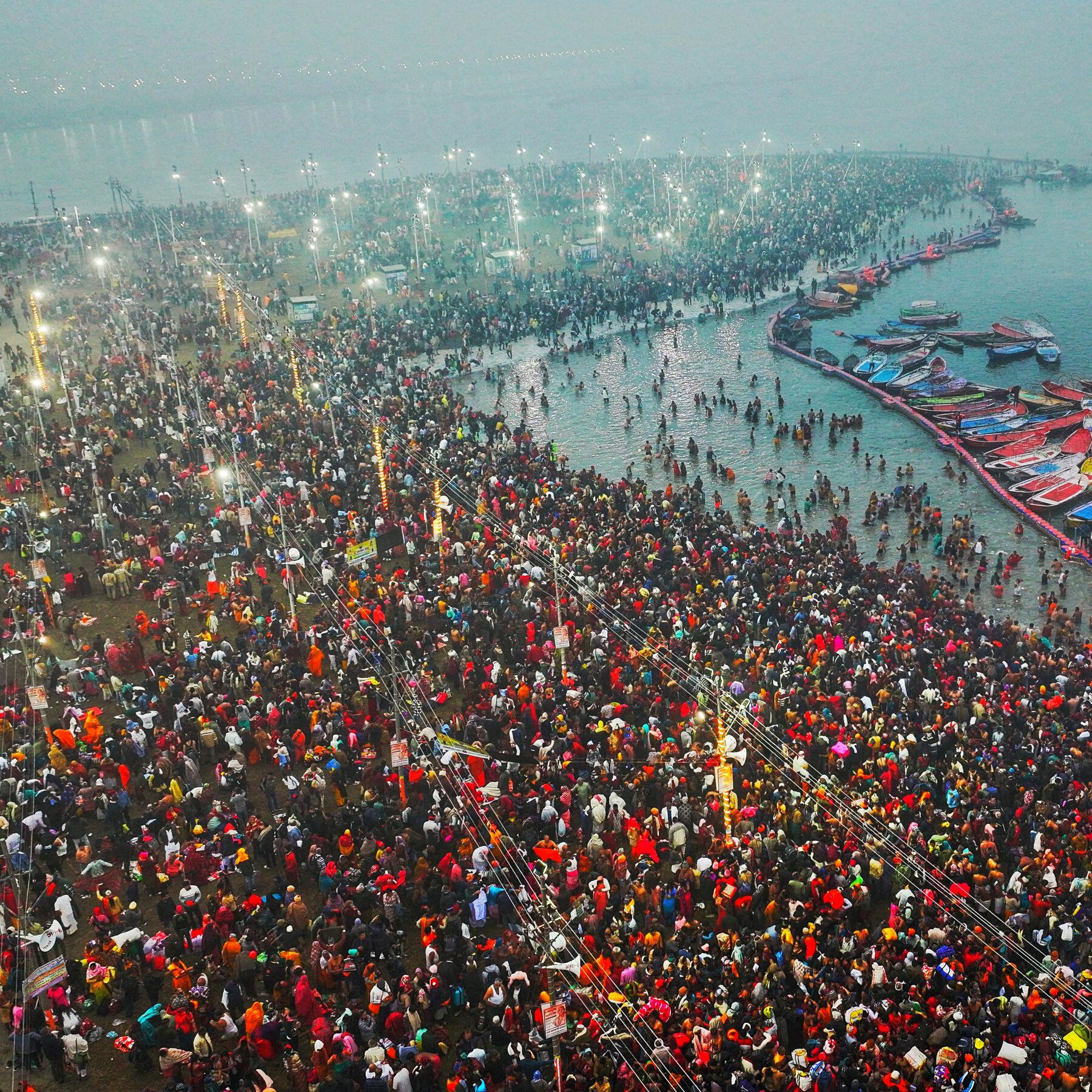 1800x1800 Maha Kumbh Mela: World's Largest Gathering Begins in India