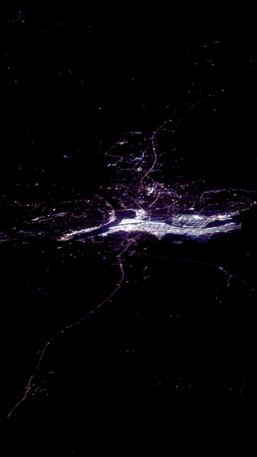 900x1600 Maha Kumbh 2025 Stunning Image Captured From Space by NASA, ISRO