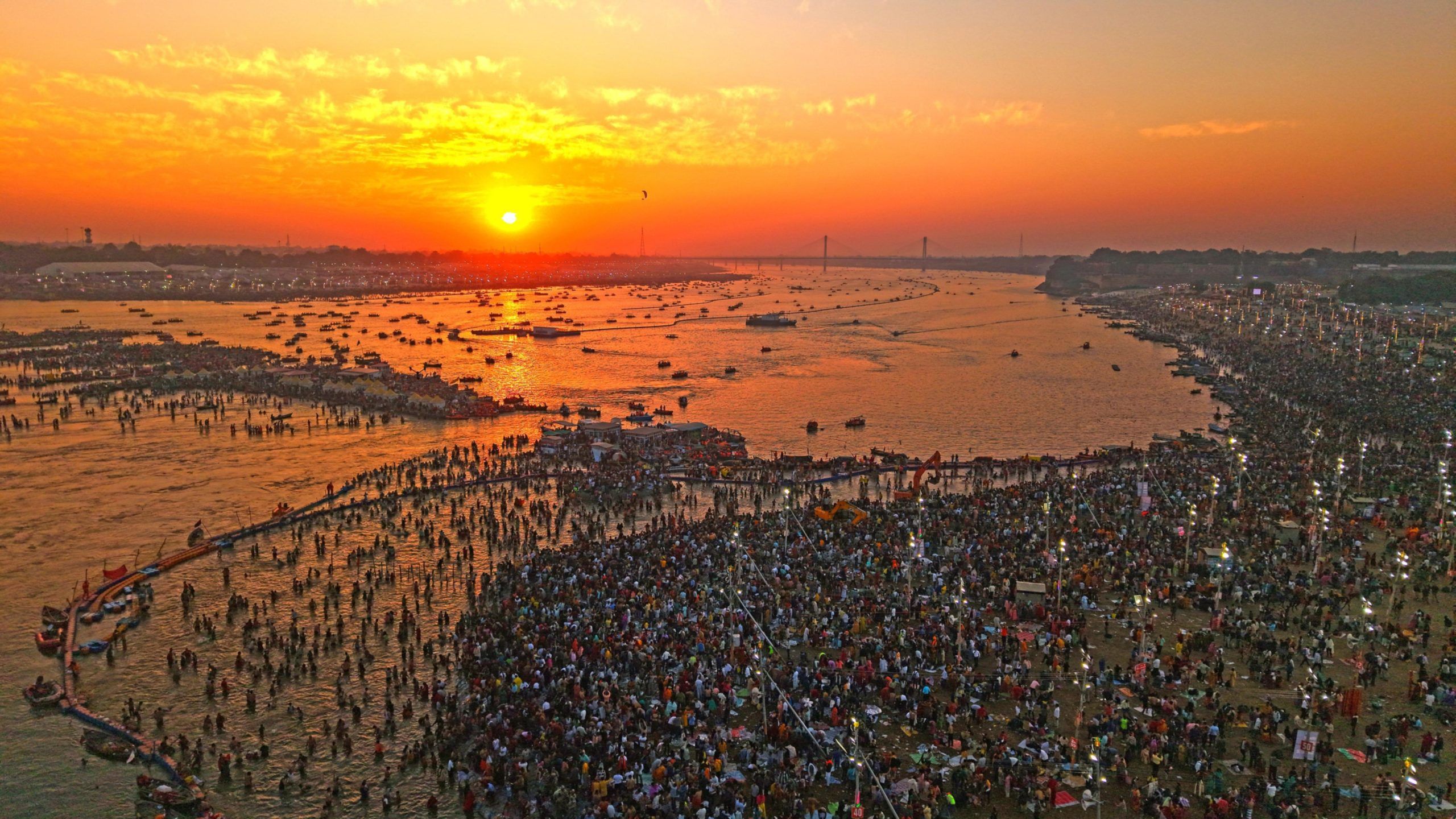 2560x1440 Mahakumbh 2025 concludes, attracting over 660 million visitors