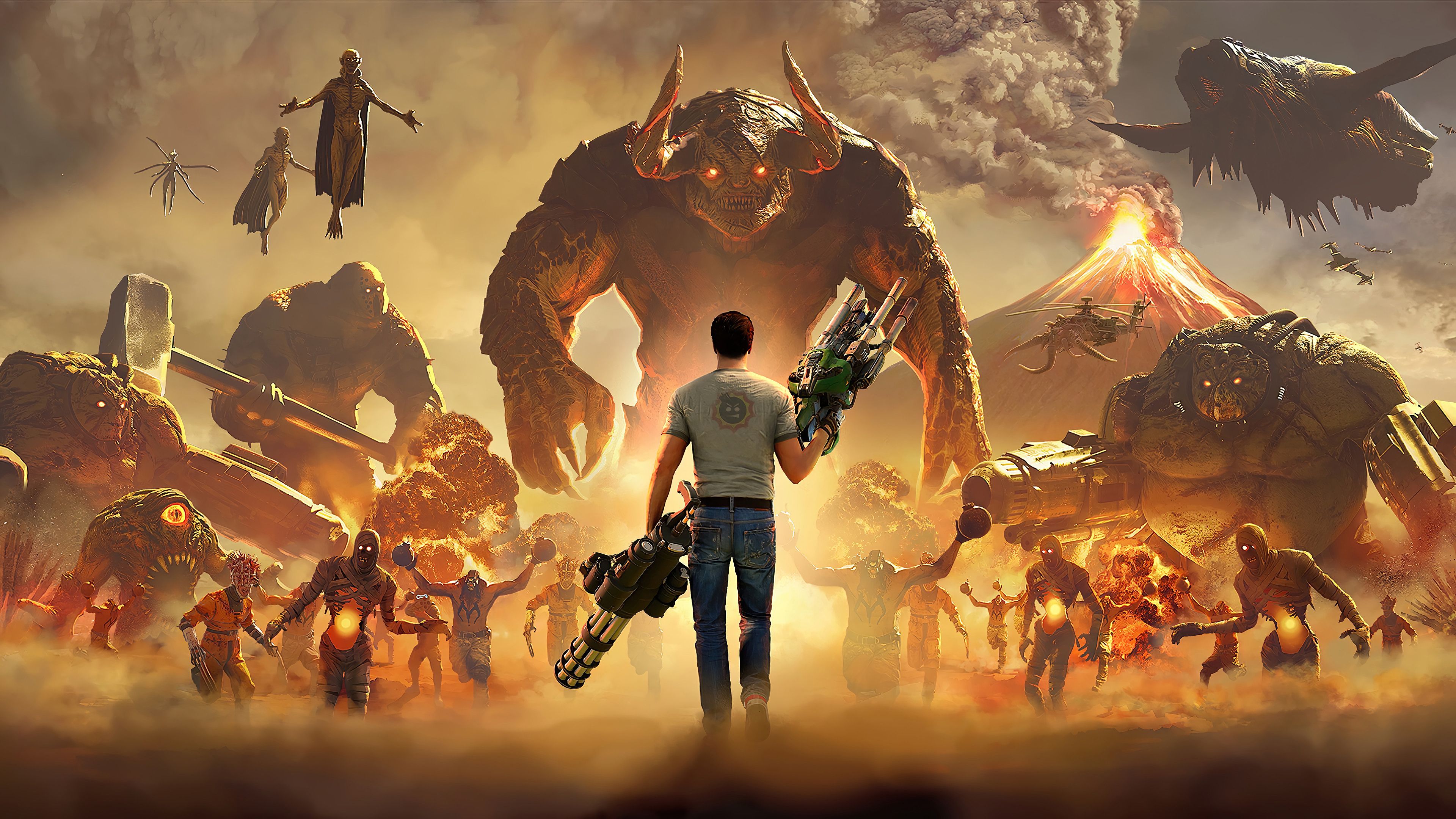 3840x2160 Serious Sam Phone Wallpaper: Free 4K & HD Downloads