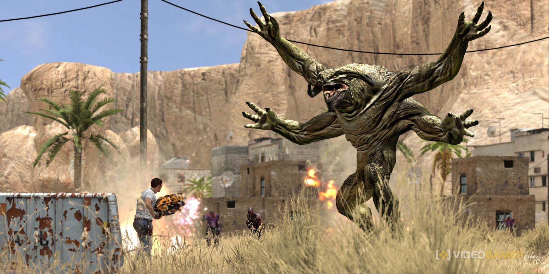 1920x960 Serious Sam HD Wallpaper: Battle Against Monstersx960