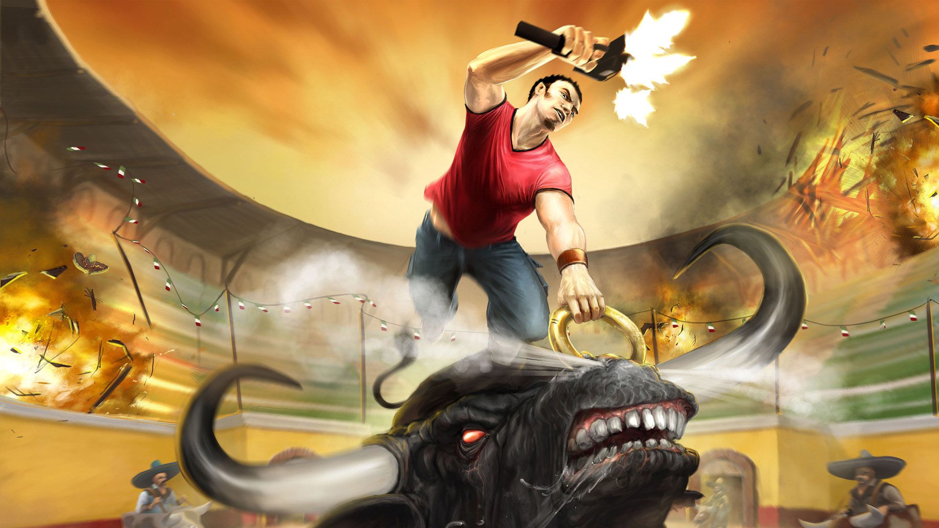 1920x1080 Phone wallpaper: Serious Sam, Games 21430