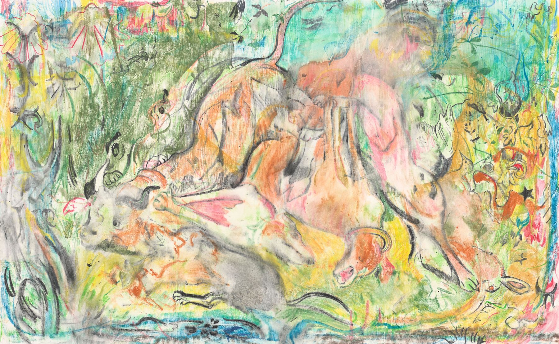 1800x1109 Cecily Brown: The Calls of the Hunting Horn
