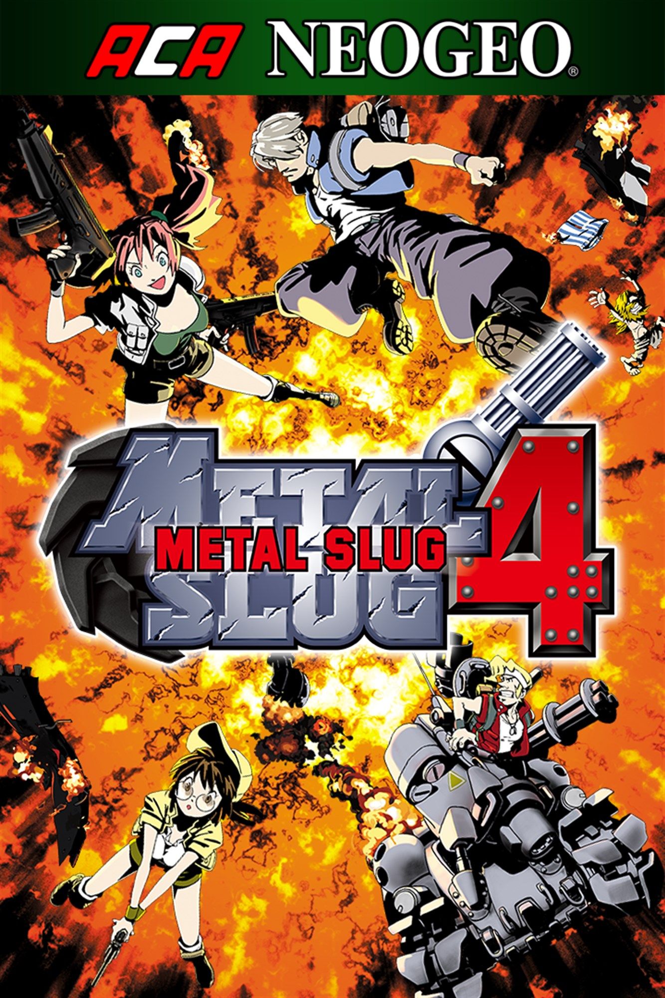 1333x2000 ACA NEOGEO METAL SLUG 4 Image Games Database