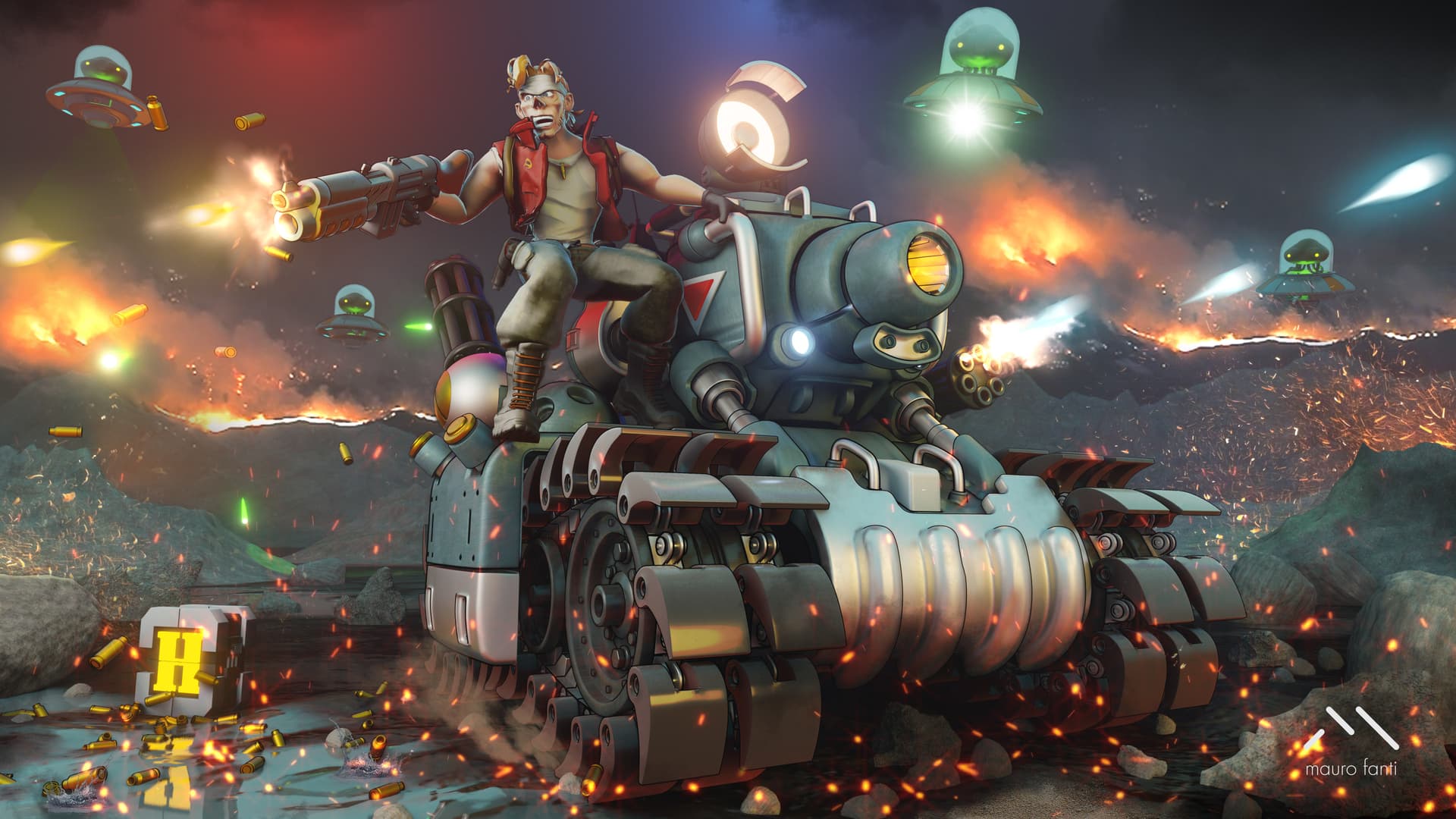 1920x1080 Marco and the Metal Slug Projects Artists Community