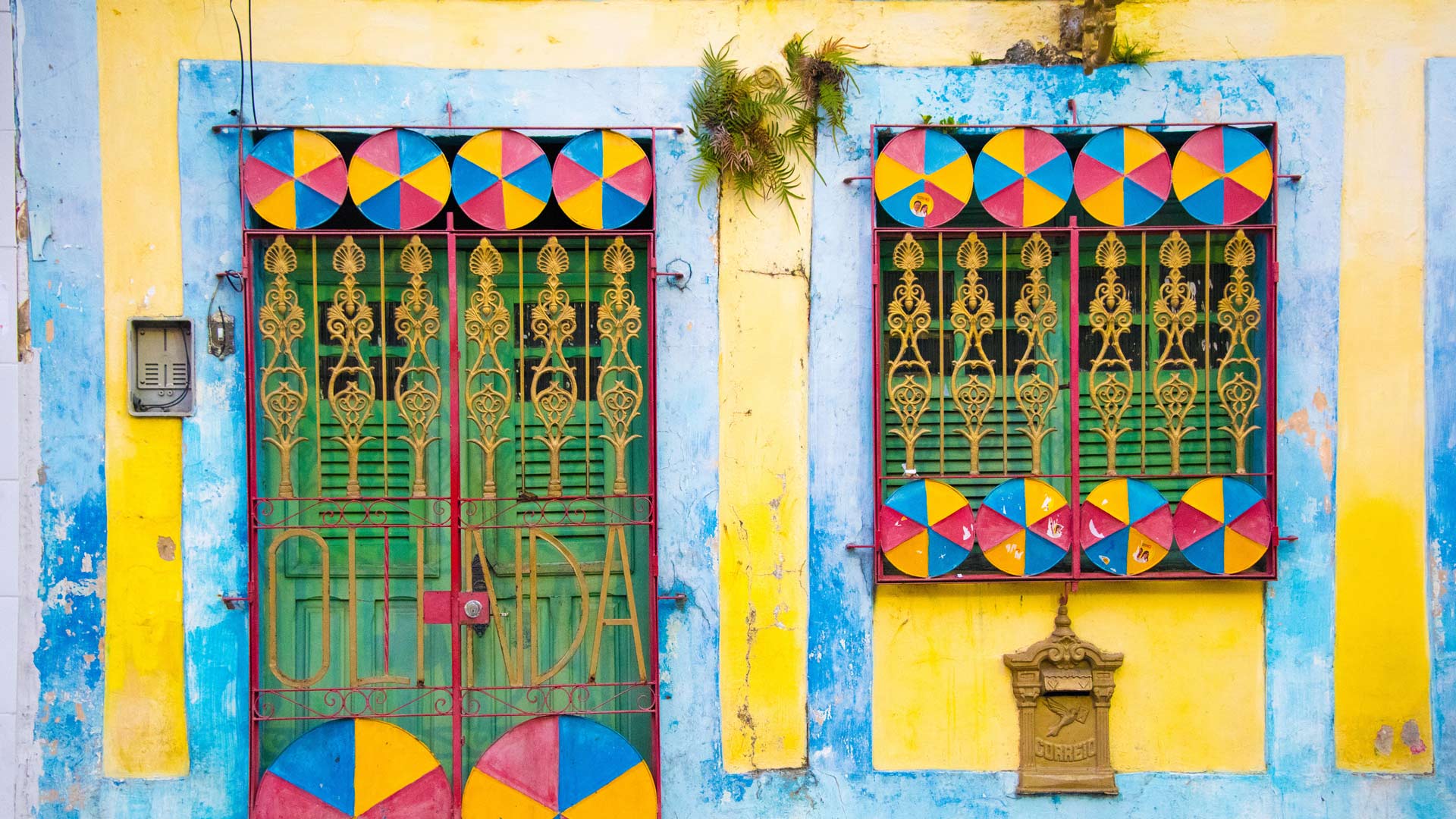 1920x1080 Bing HD Wallpaper Feb 2026: Colourful house in Olinda, Brazil Wallpaper Gallery