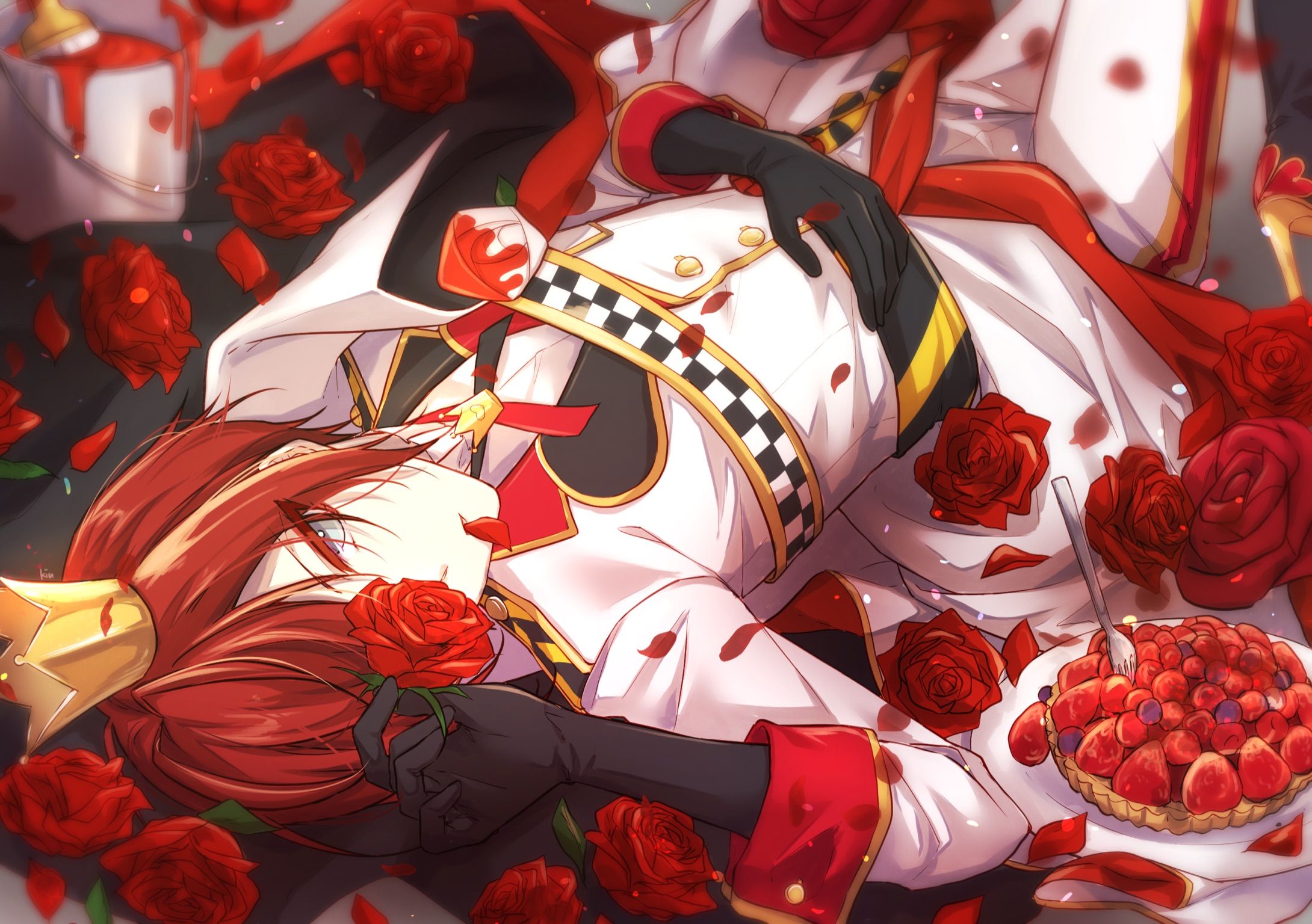 2180x1536 Riddle Rosehearts Wonderland by kiu 9ri Anime Image Board
