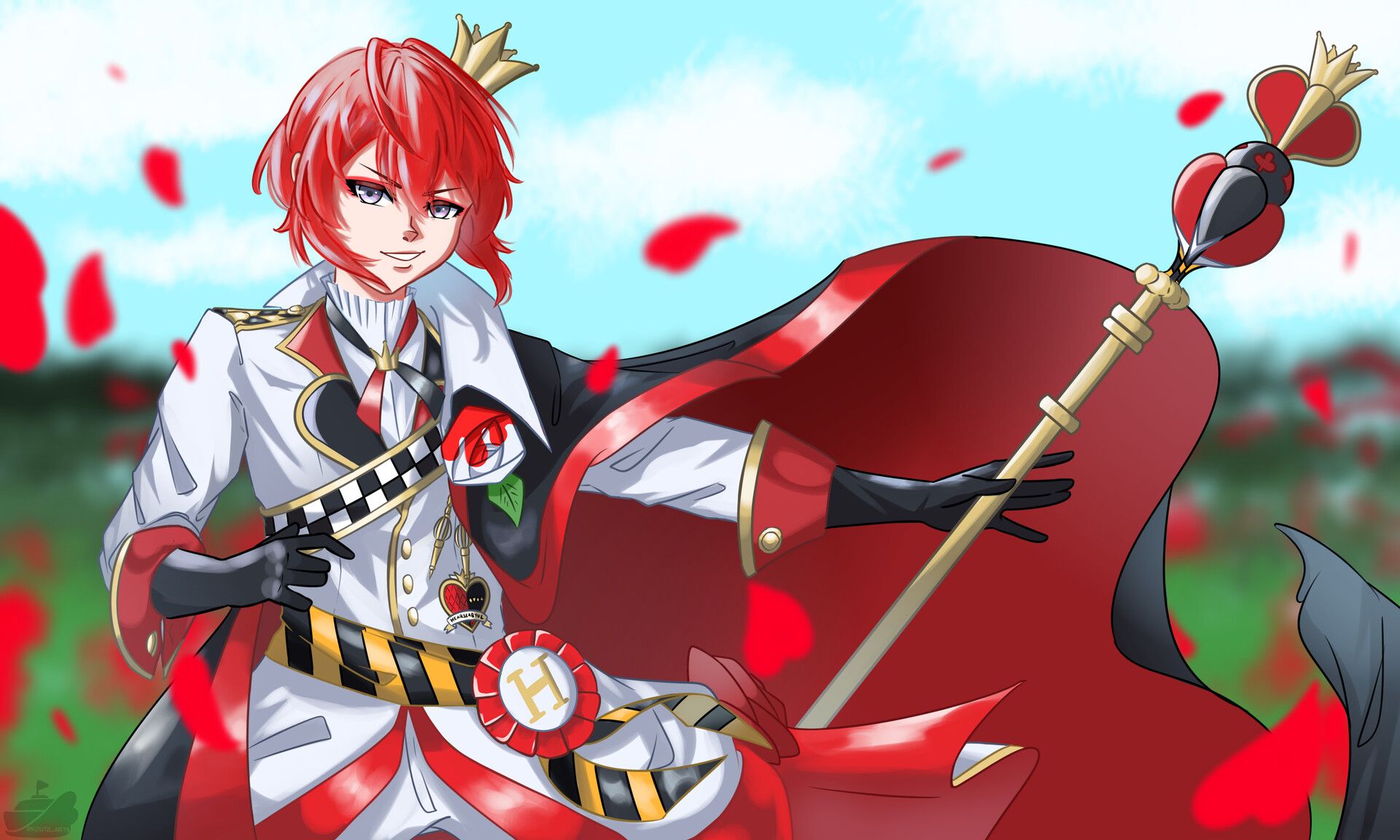 1920x1152 Riddle Rosehearts illustration