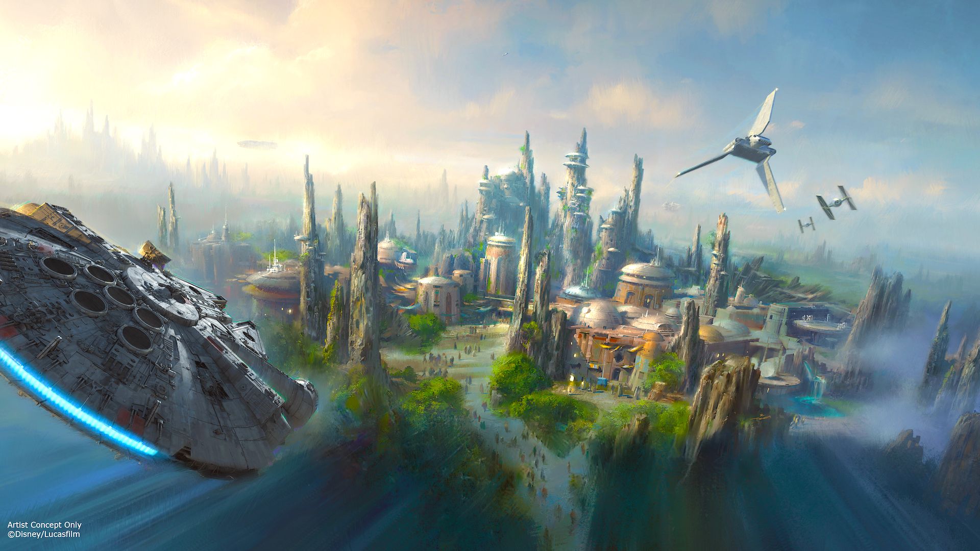 1920x1080 Disney Reveals Design of New Star Wars Theme Parks