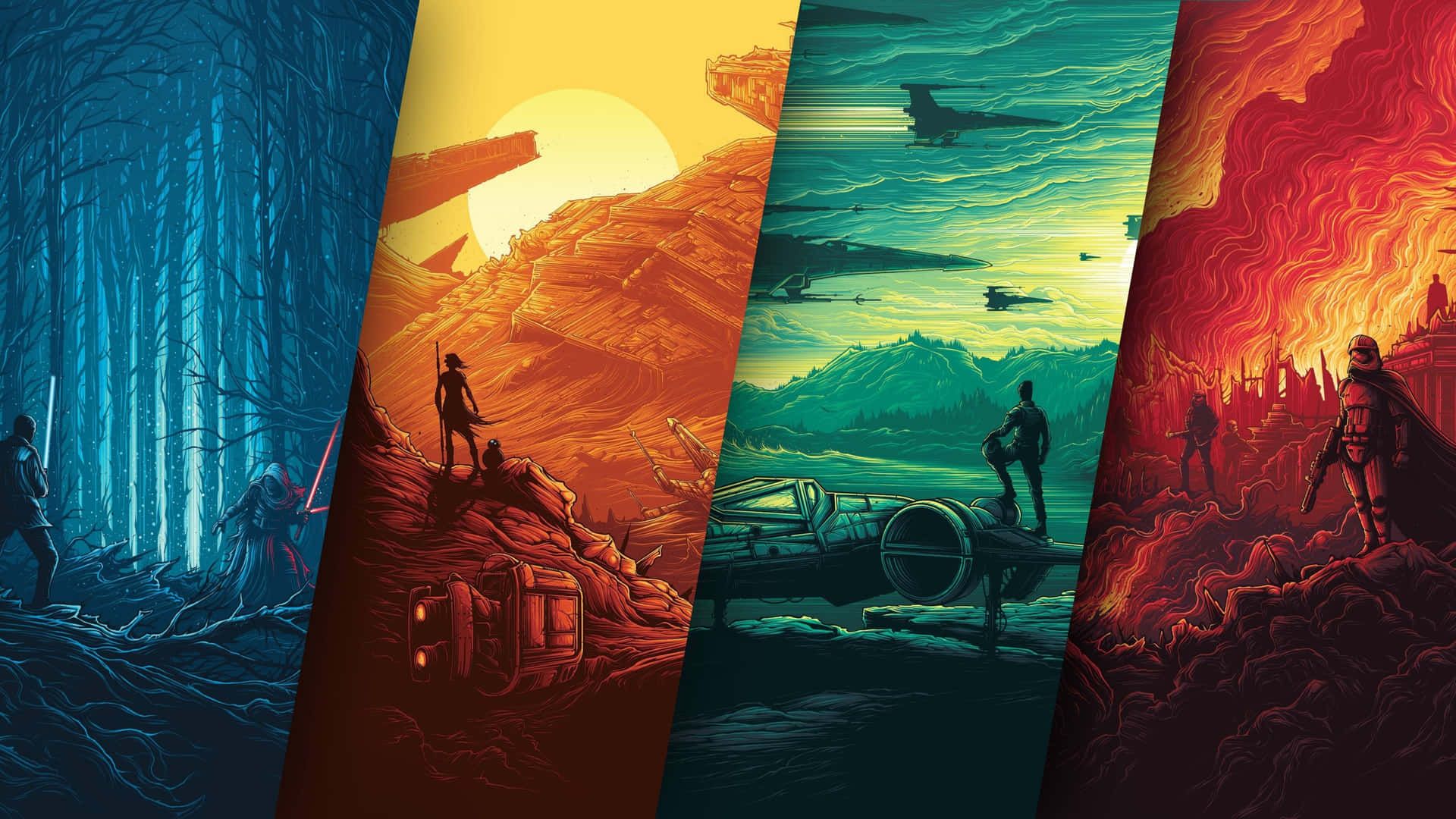 1920x1080 Download Star Wars Epic Panorama Wallpaper