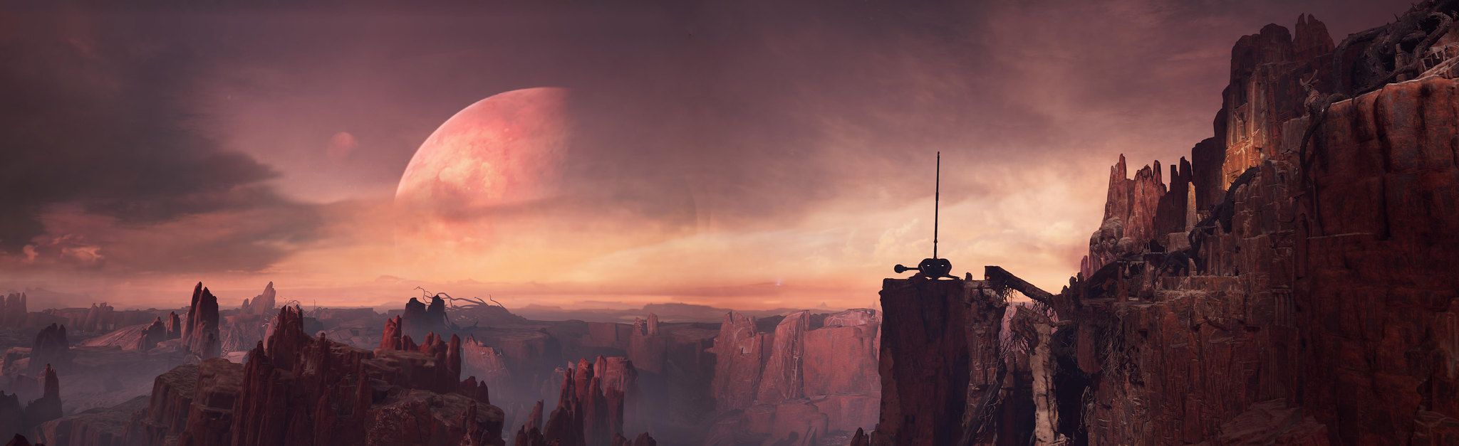 2048x627 Landed On Dathomir. Star Wars Jedi: Fallen Order Freecam by