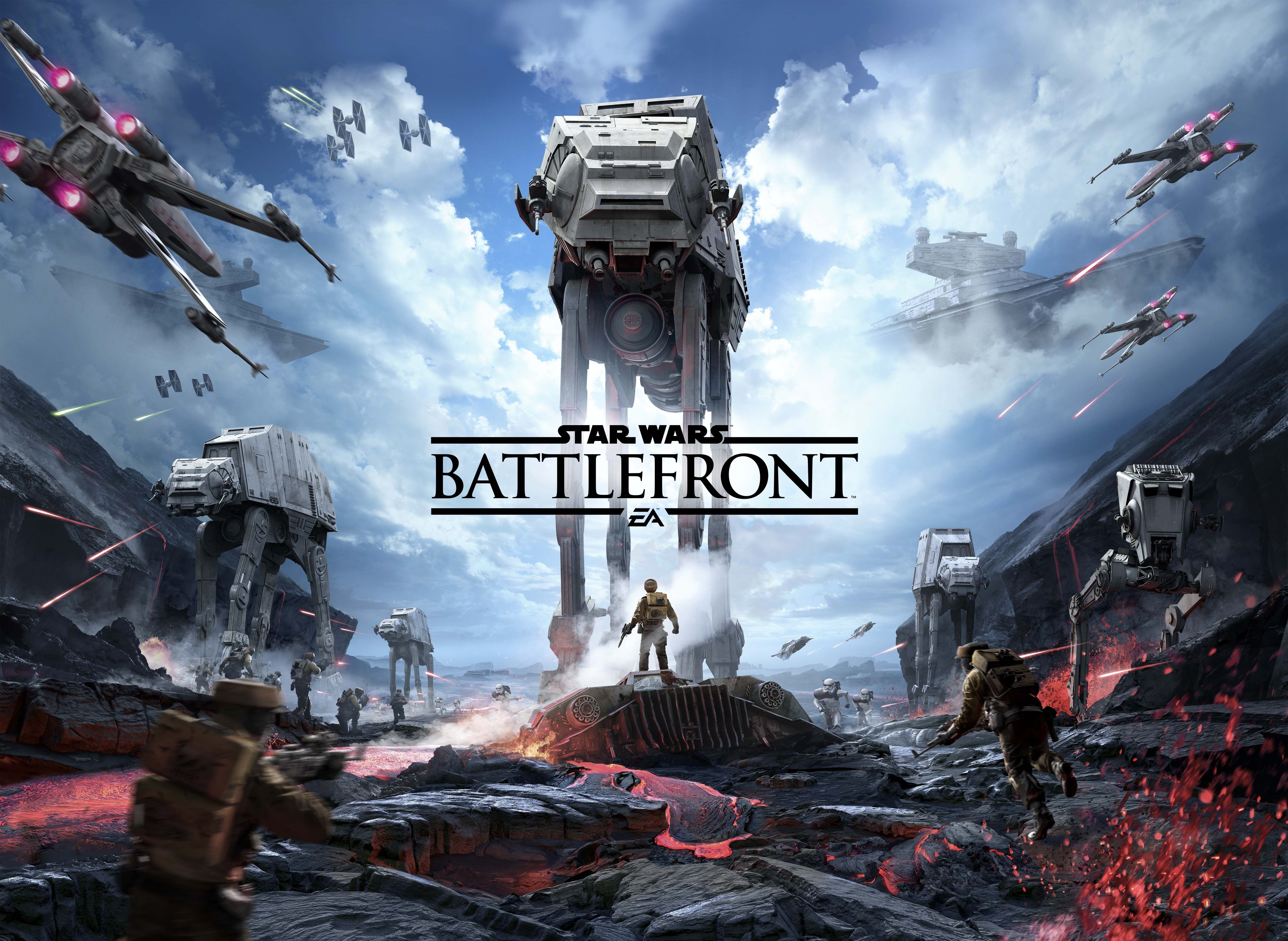 5132x3750 Desktop wallpaper: Video Game, Star Wars Battlefront (2015), Snow, Snowtrooper, Sunset, Star Wars 4K free download for PC. 399925
