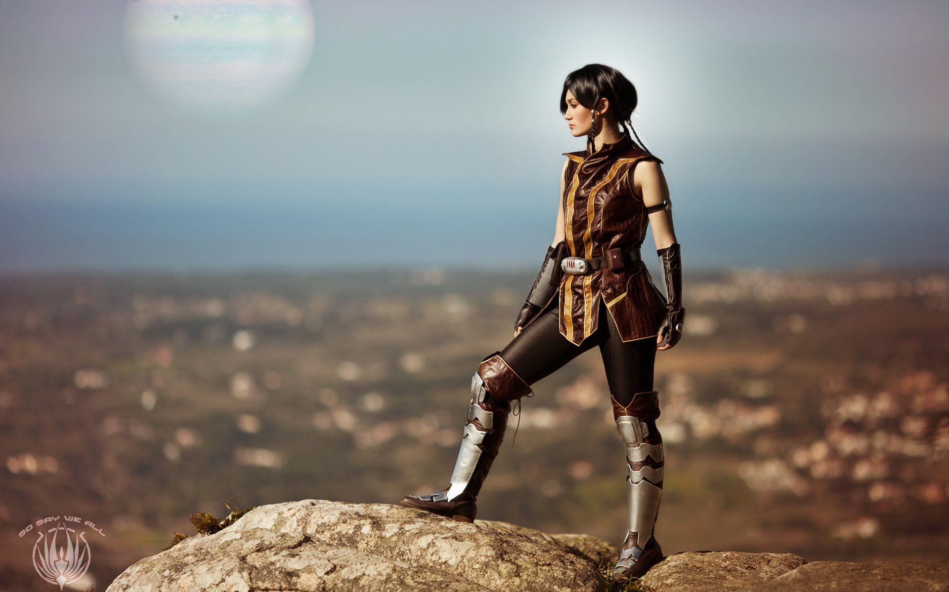 1920x1199 Epic Satele Shan Cosplay Wallpaper from Star Wars: The Old Republic